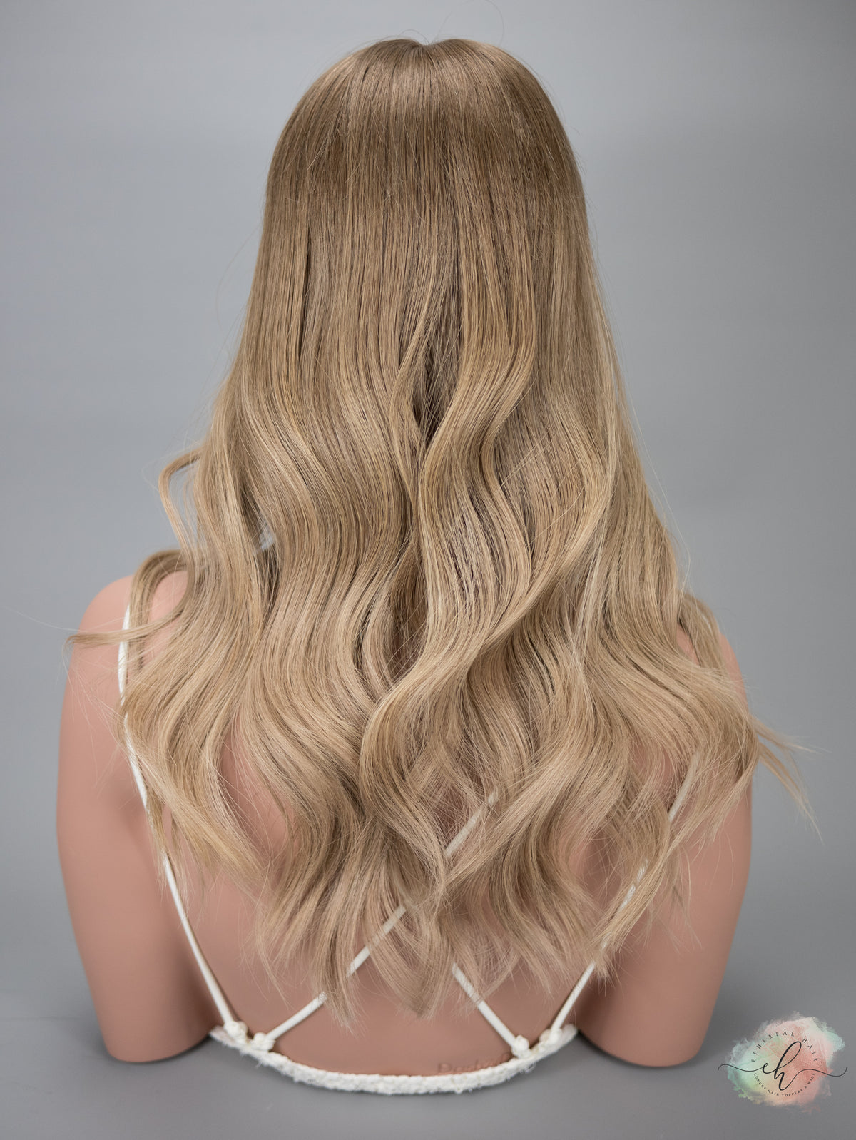 “NIKOLE&quot; Premium Topper: Closed Lace Top, 8x8, 20&quot;