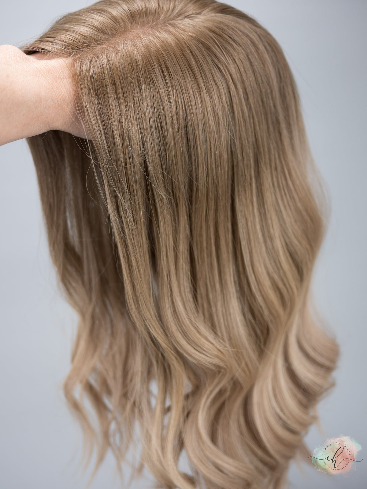 “NIKOLE&quot; Premium Topper: Closed Lace Top, 8x8, 20&quot;