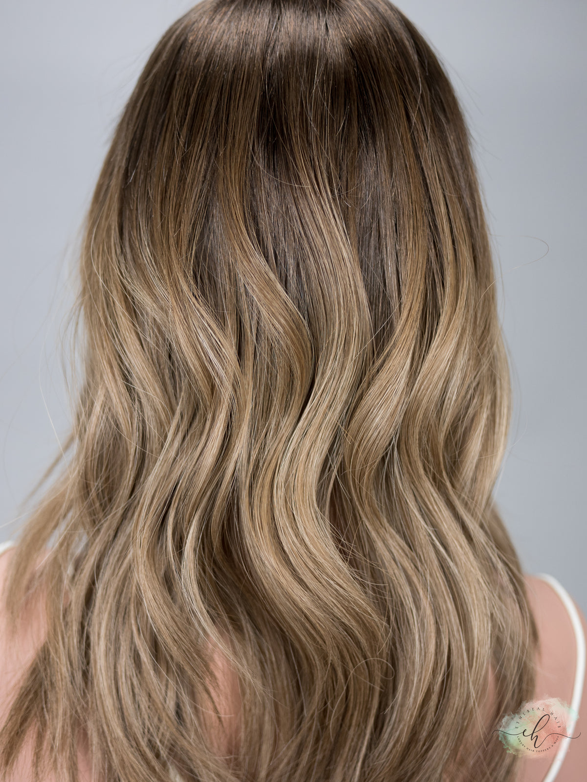 “HARTLEY&quot; Premium Topper: Closed Lace Top, 8x8, 17-18&quot;