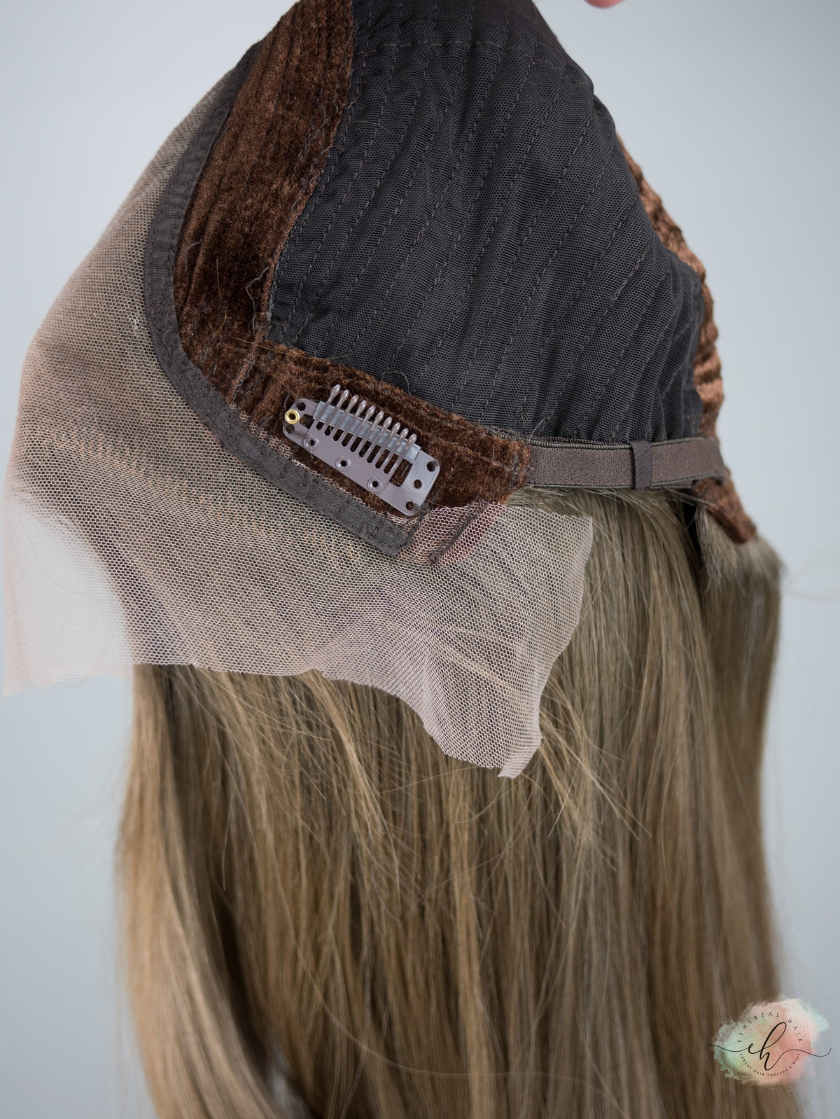 “AUTUMN VIBES&quot; Exquisite Wig: Lace Top, Sz. S/M, 21&quot;