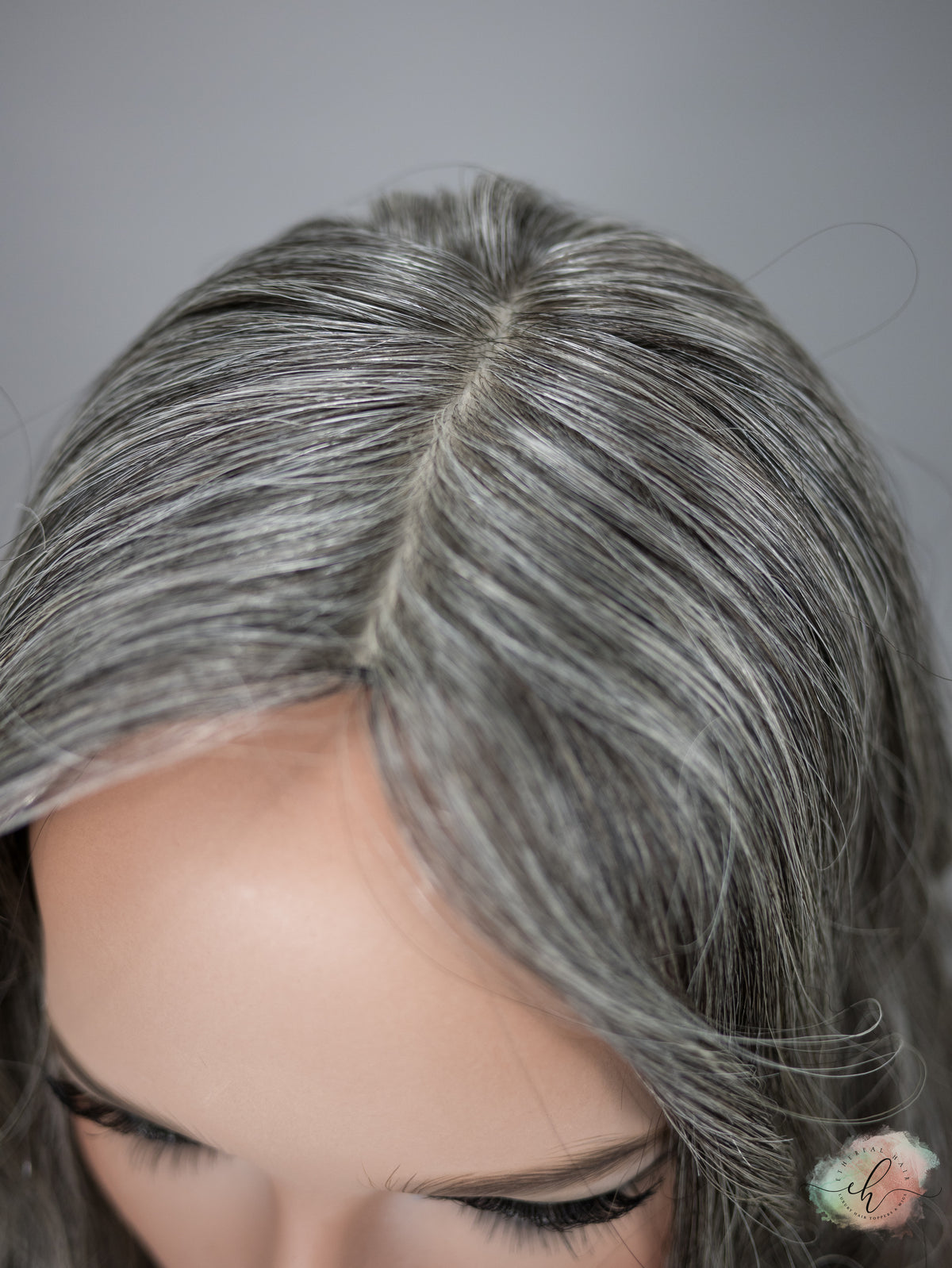 &quot;DAPHNE&quot; Premium Topper: Silk Top, 7x7, 17&quot;, Wavy