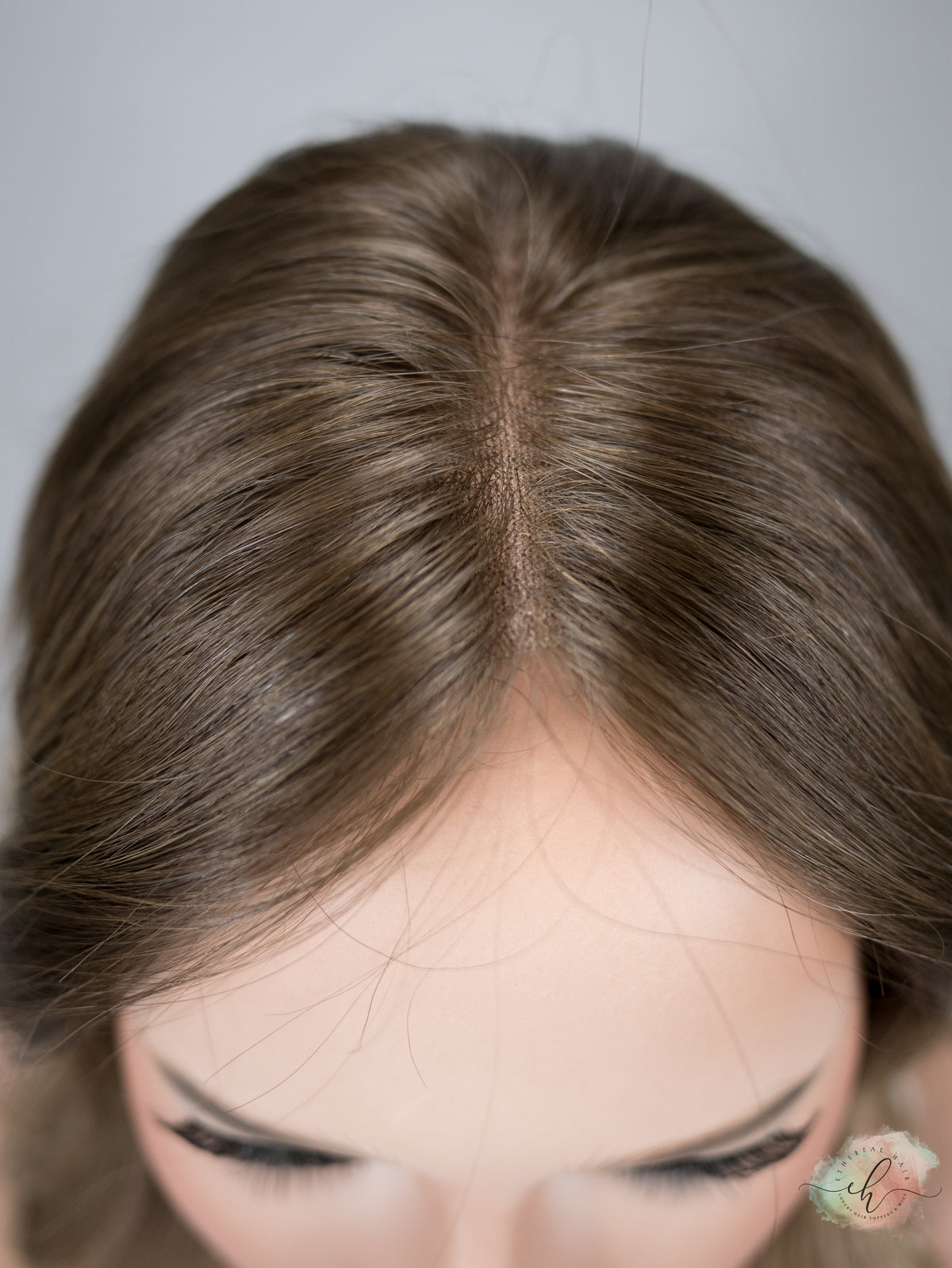 “FINLEY&quot; Premium Topper: Closed Lace Top, 8x8, 15&quot;