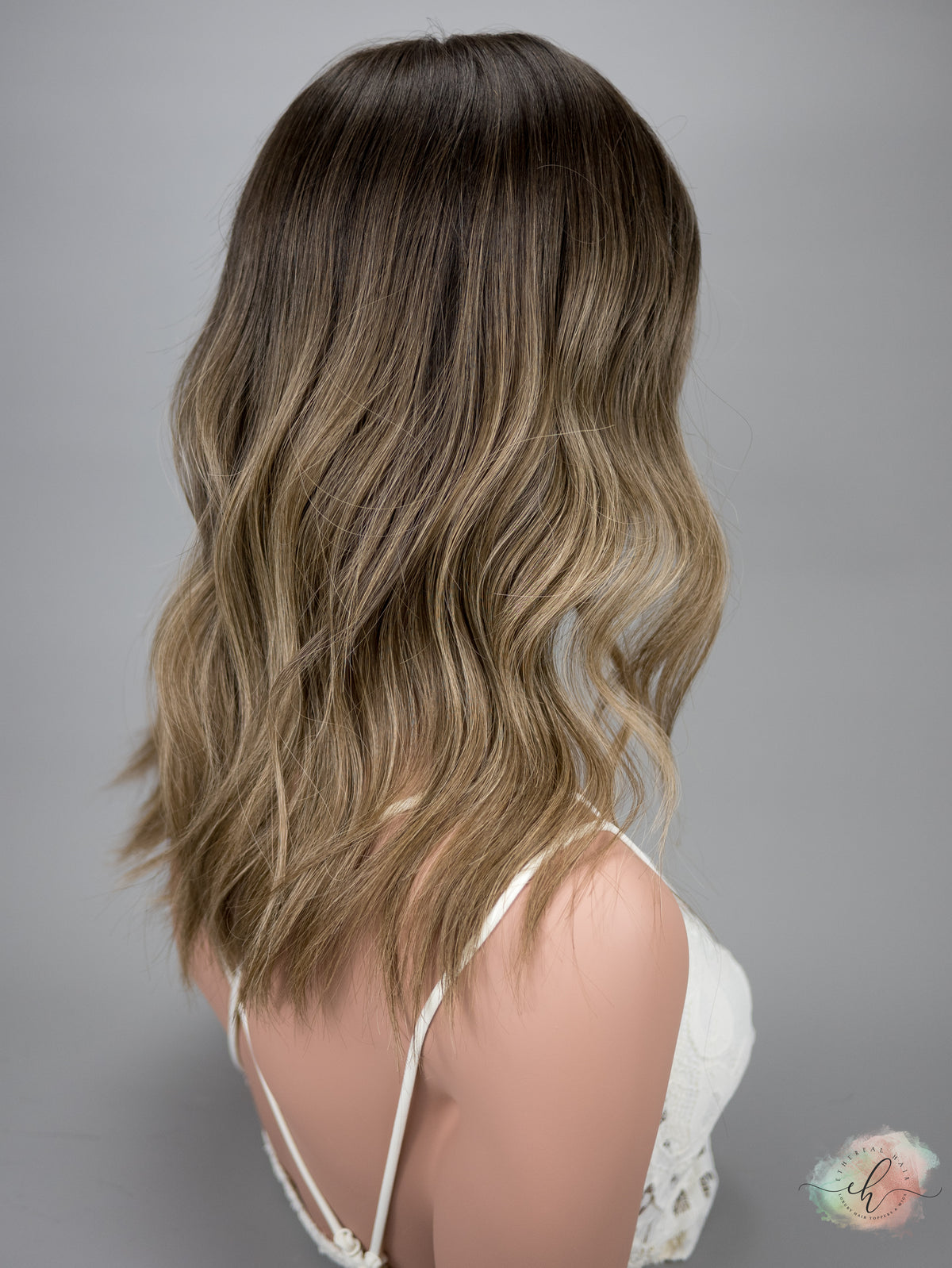 LABOR DAY SALE “TIANA&quot; Premium Topper: Closed Lace Top, 8x8, 17-18&quot;