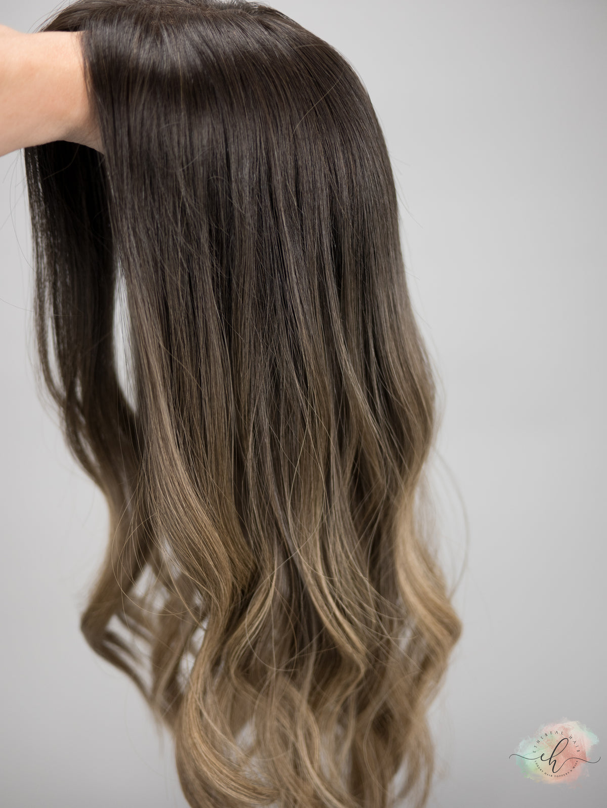 “TIANA&quot; Premium Topper: Closed Lace Top, 8x8, 22&quot;