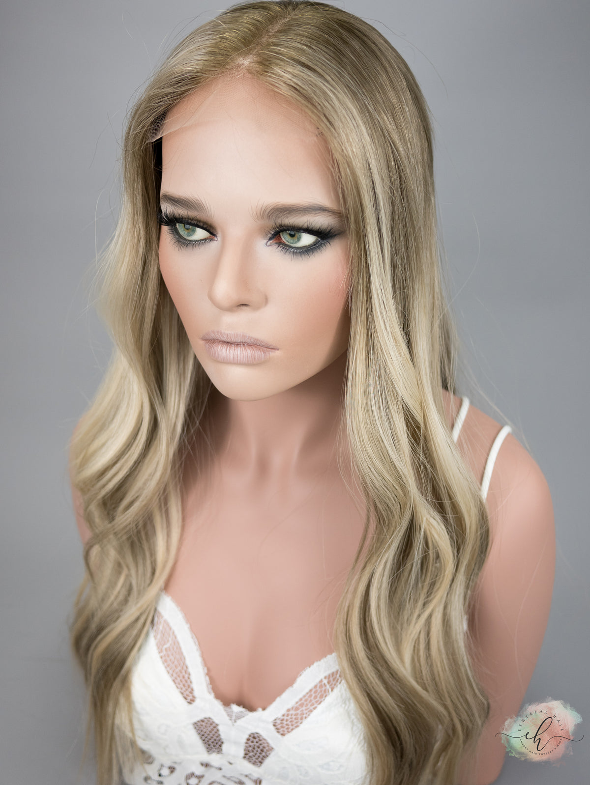 “SUN DRENCHED&quot; Exquisite Topper: Lace Top, 8x8, 24&quot;