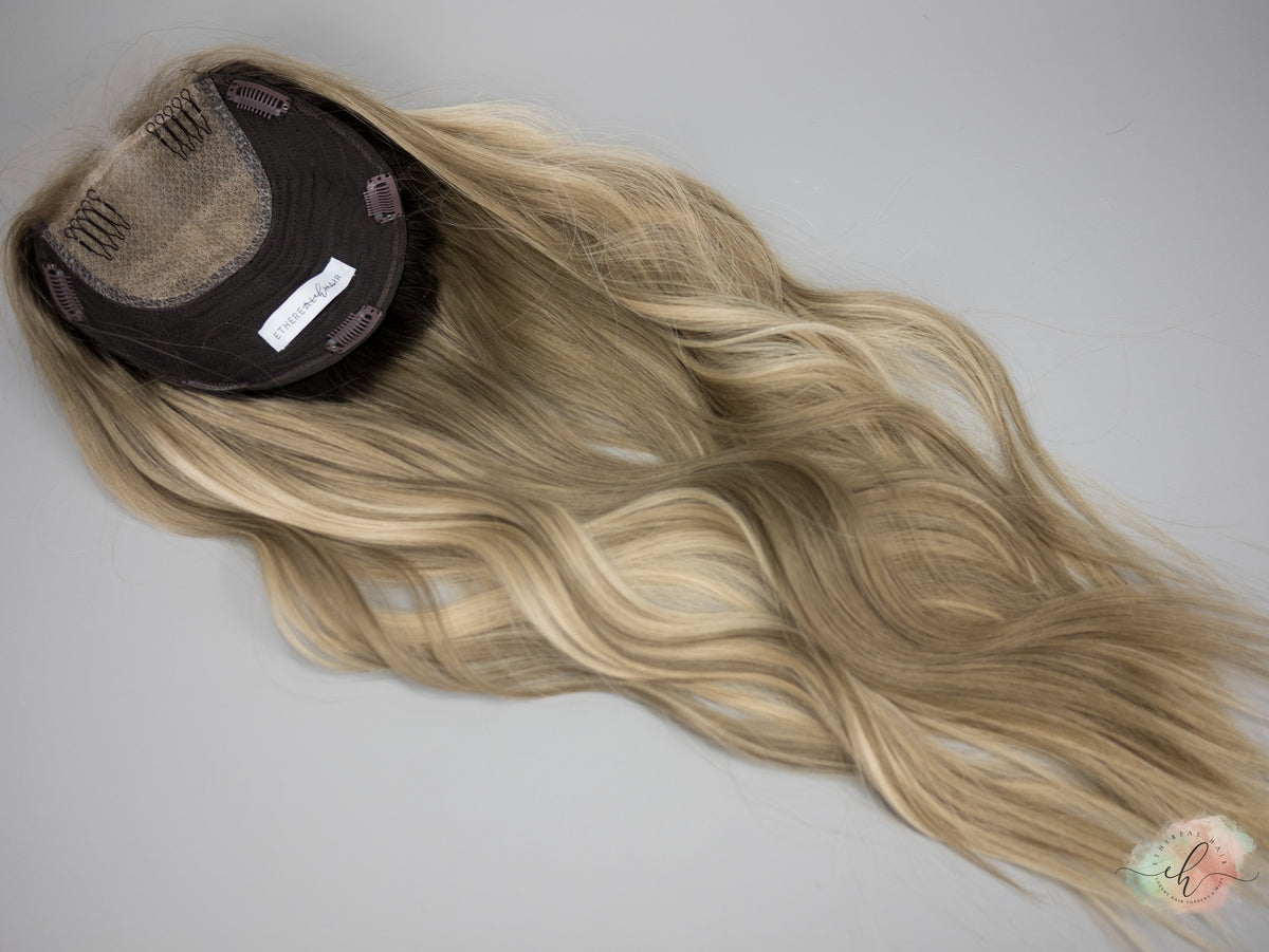 “SUN DRENCHED&quot; Exquisite Topper: Lace Top, 8x8, 24&quot;