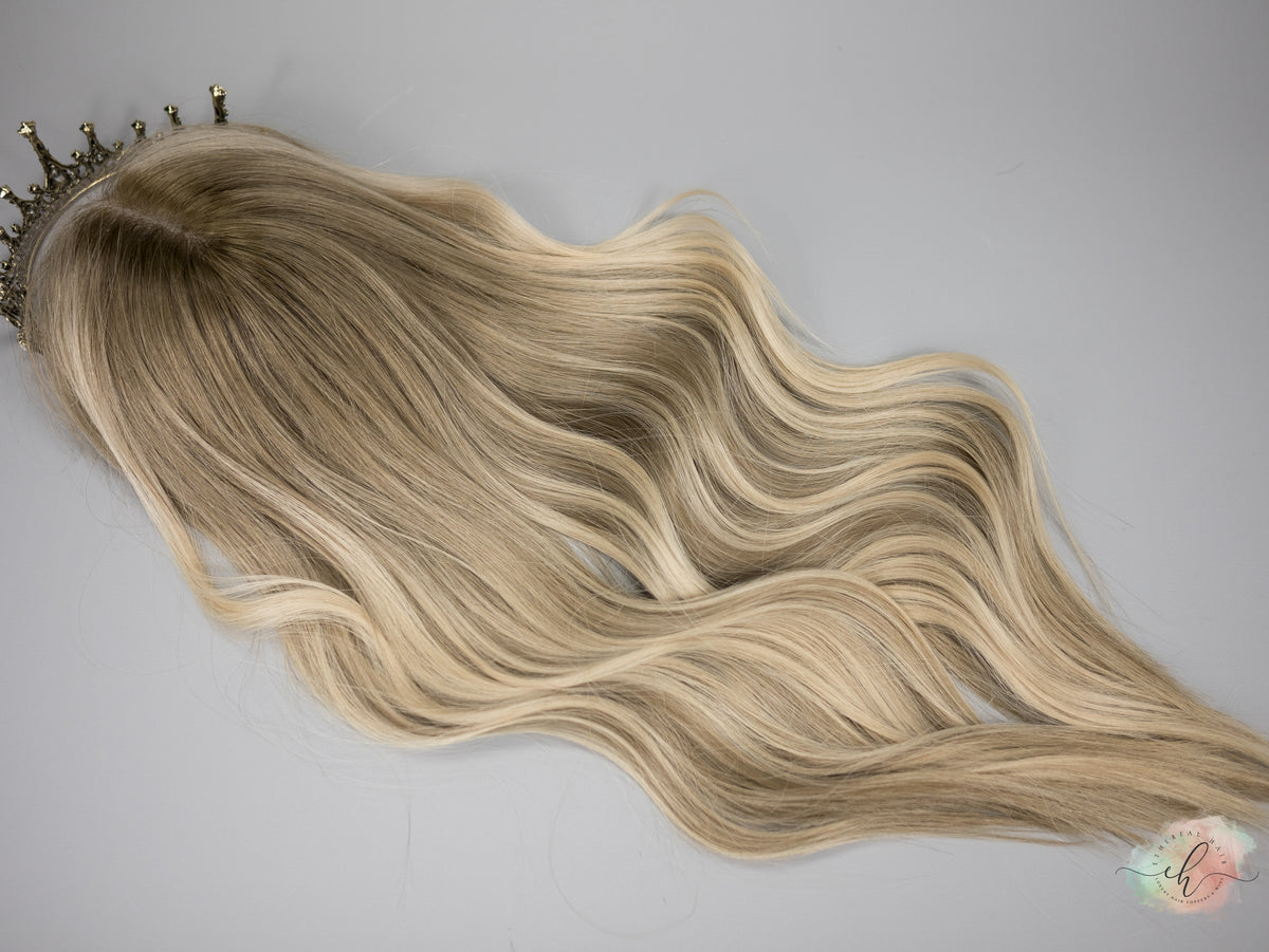 “SUN DRENCHED&quot; Exquisite Topper: Lace Top, 8x8, 24&quot;