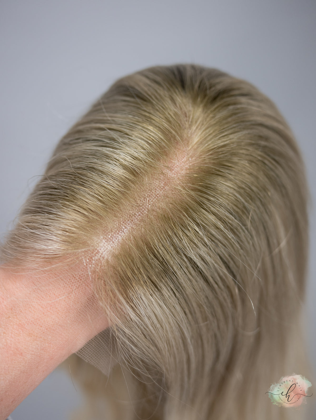 “SUN BLEACHED&quot; Exquisite Topper: Lace Top, 8x8, 24&quot;