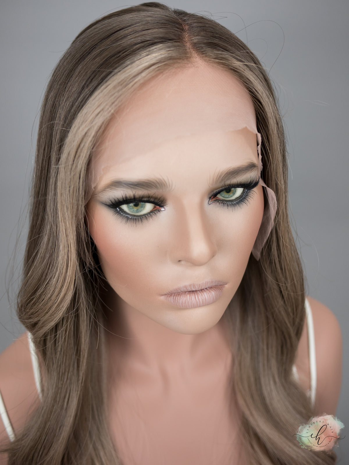 &quot;MOONDANCE&quot; Exquisite Wig: Lace Top, Sz. S/M, 21&quot;