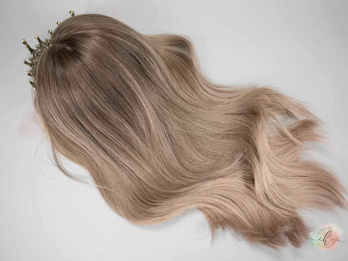 &quot;MOONDANCE&quot; Exquisite Wig: Lace Top, Sz. S/M, 21&quot;