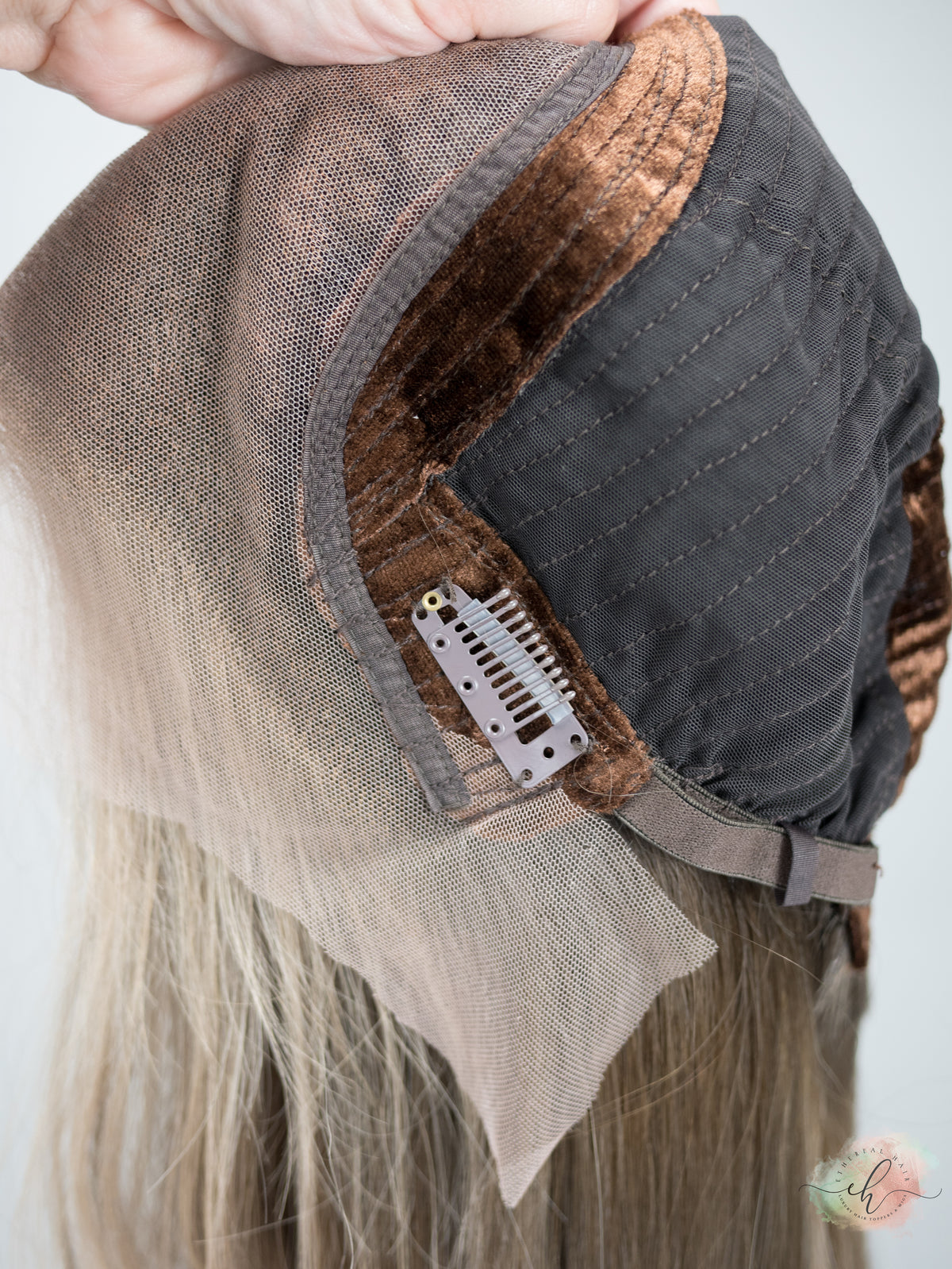 &quot;MOONDANCE&quot; Exquisite Wig: Lace Top, Sz. S/M, 21&quot;