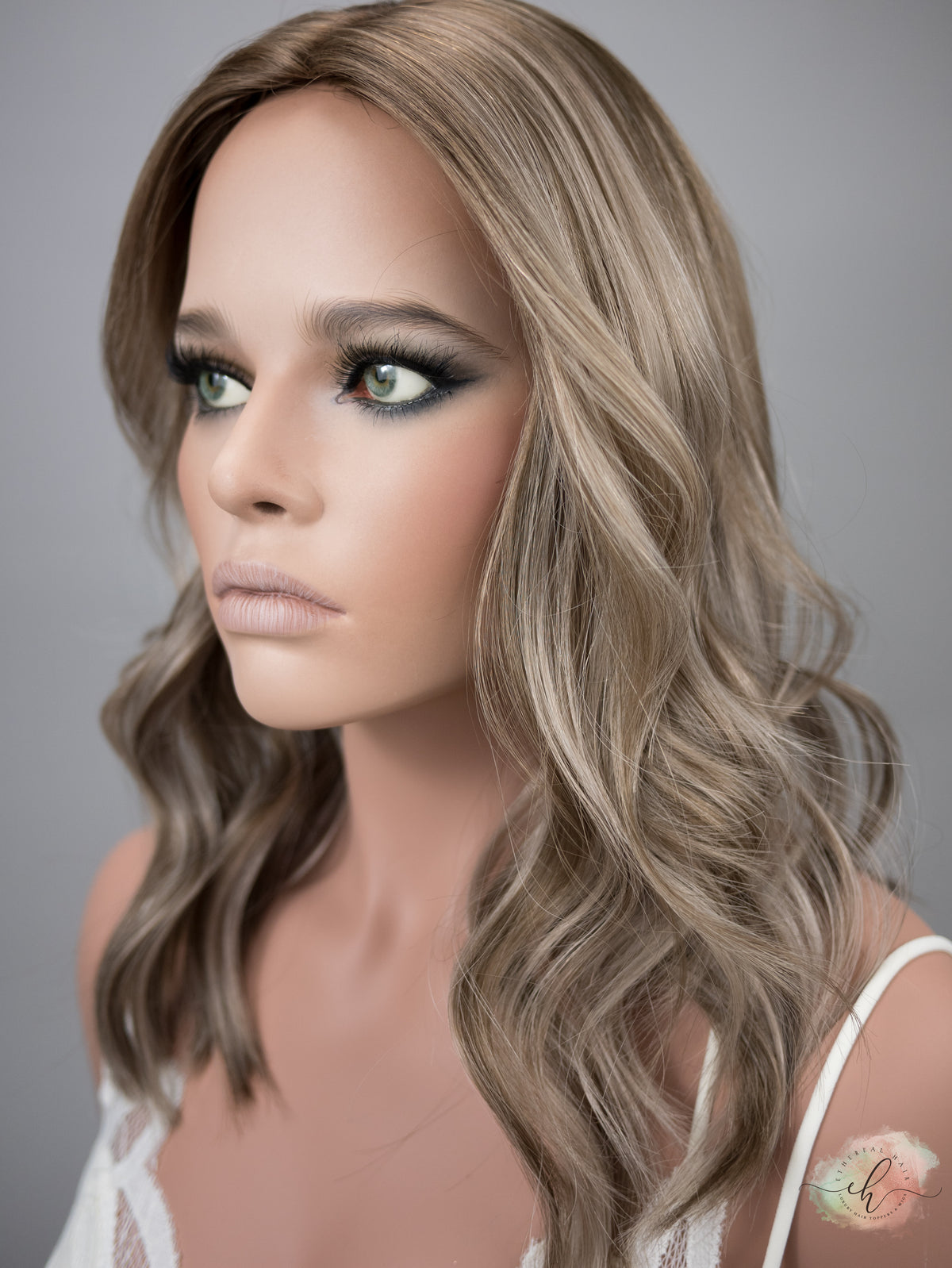 “DOO WOP&quot; Exquisite Topper: Silk Top, 8x8, 17-18&quot;