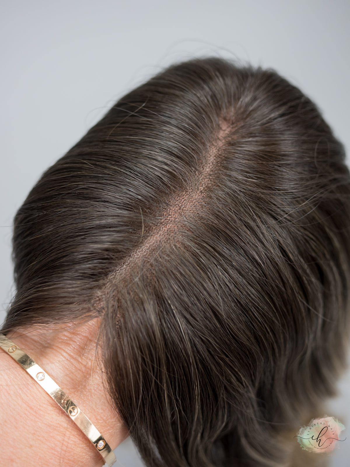 “NADIA&quot; Premium Topper: Closed Lace Top, 8x8, 17-18&quot;