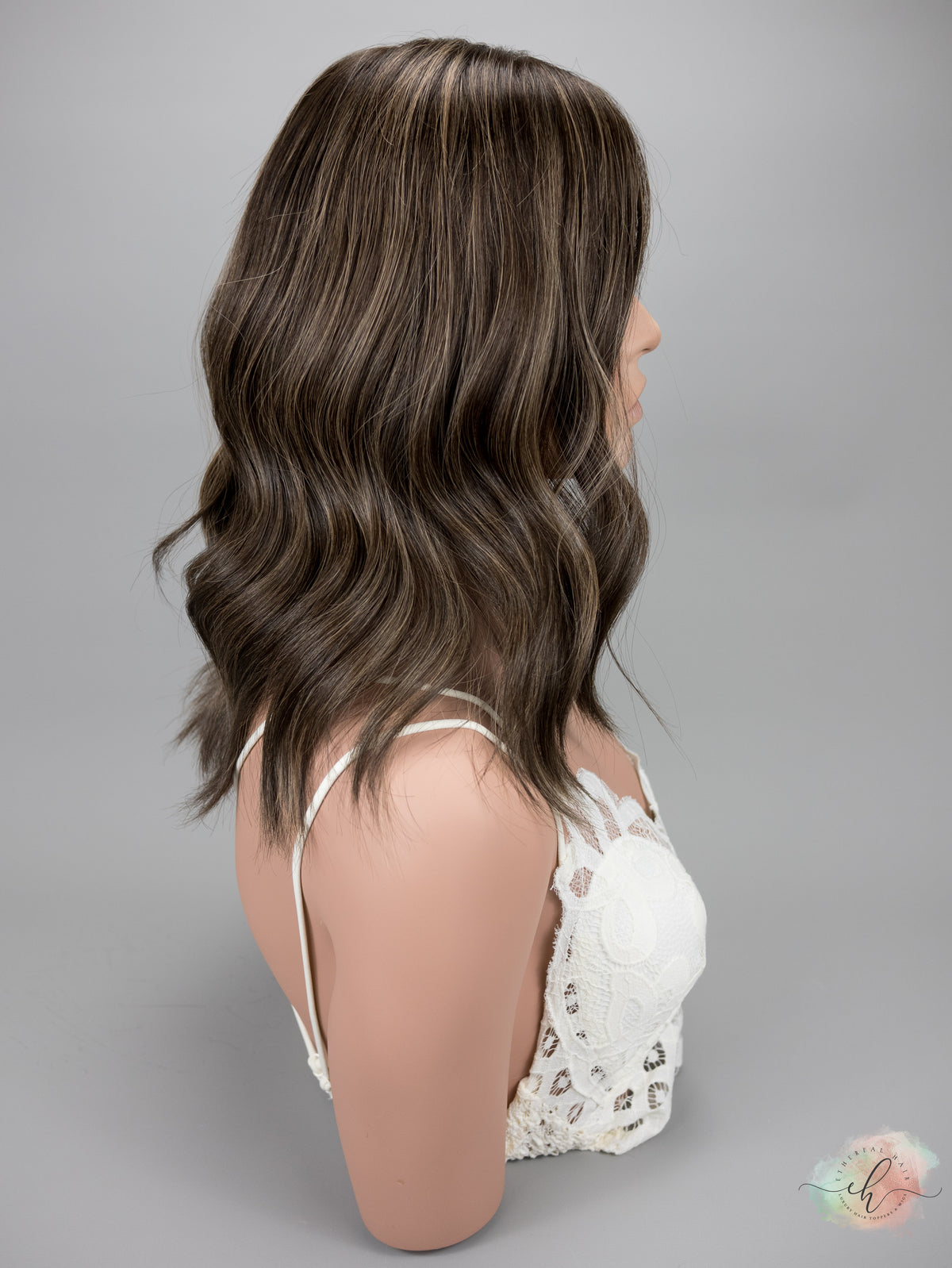 DOORBUSTER “JOSIE&quot; Premium Topper: Closed Lace Top, 8x8, 17&quot;