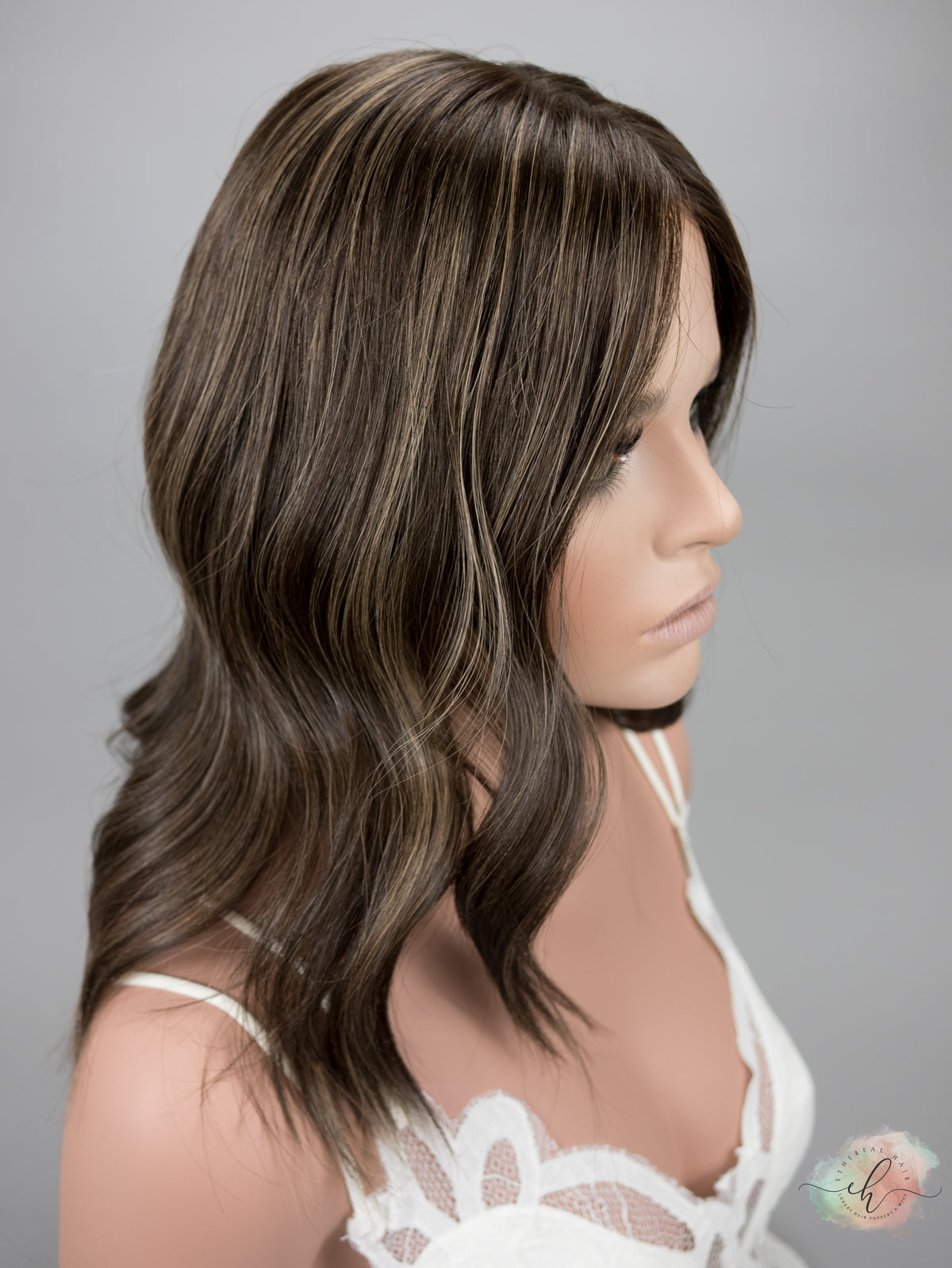 DOORBUSTER “JOSIE&quot; Premium Topper: Closed Lace Top, 8x8, 17&quot;