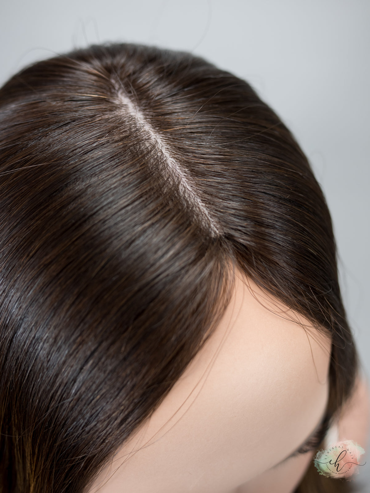 “LARK BALAYAGE&quot; Premium Topper: Silk Top, 6x7, 21&quot;