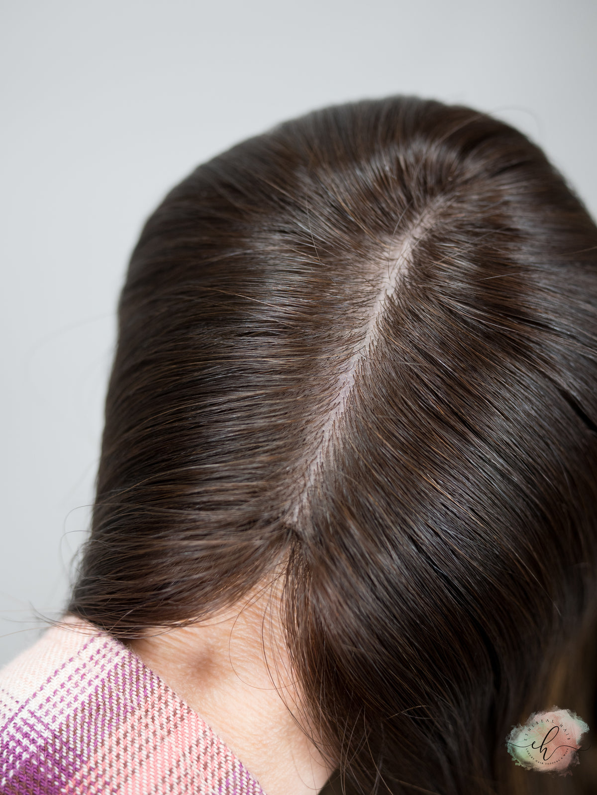 “LARK BALAYAGE&quot; Premium Topper: Silk Top, 6x7, 21&quot;