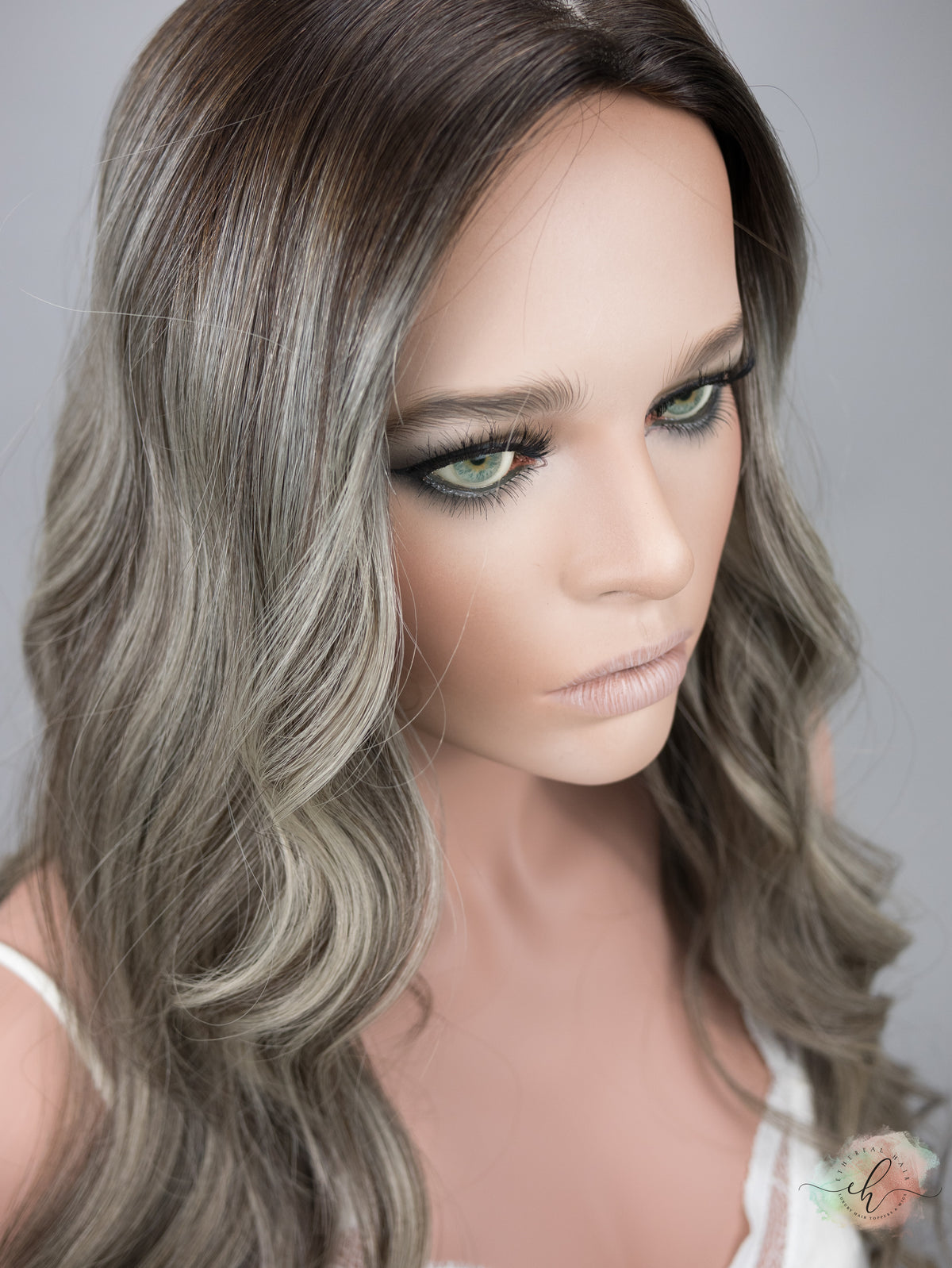 &quot;POLAR PLUNGE&quot; Exquisite Topper: Silk Top, 7x8, 25&quot;