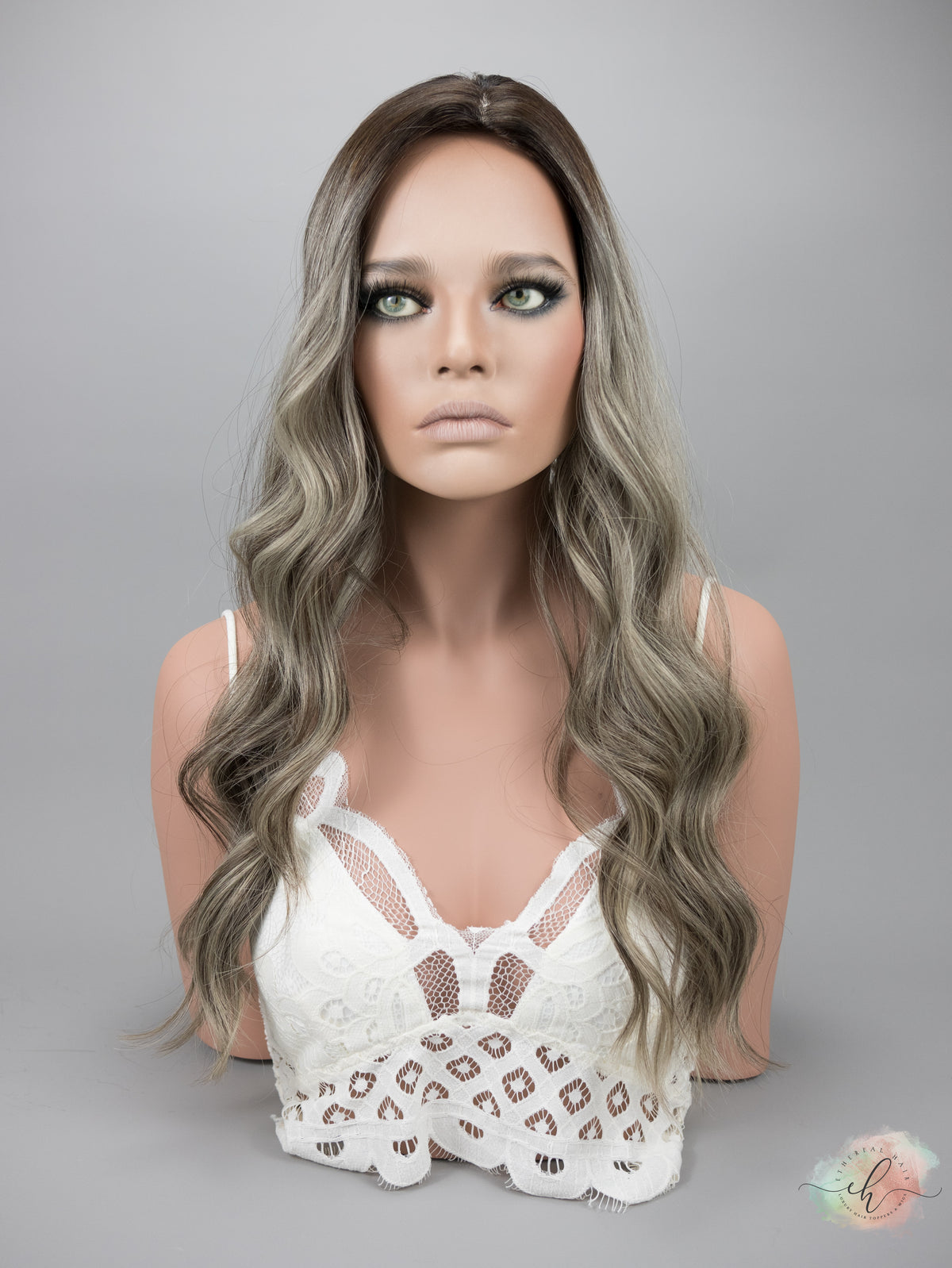 &quot;POLAR PLUNGE&quot; Exquisite Topper: Silk Top, 7x8, 25&quot;