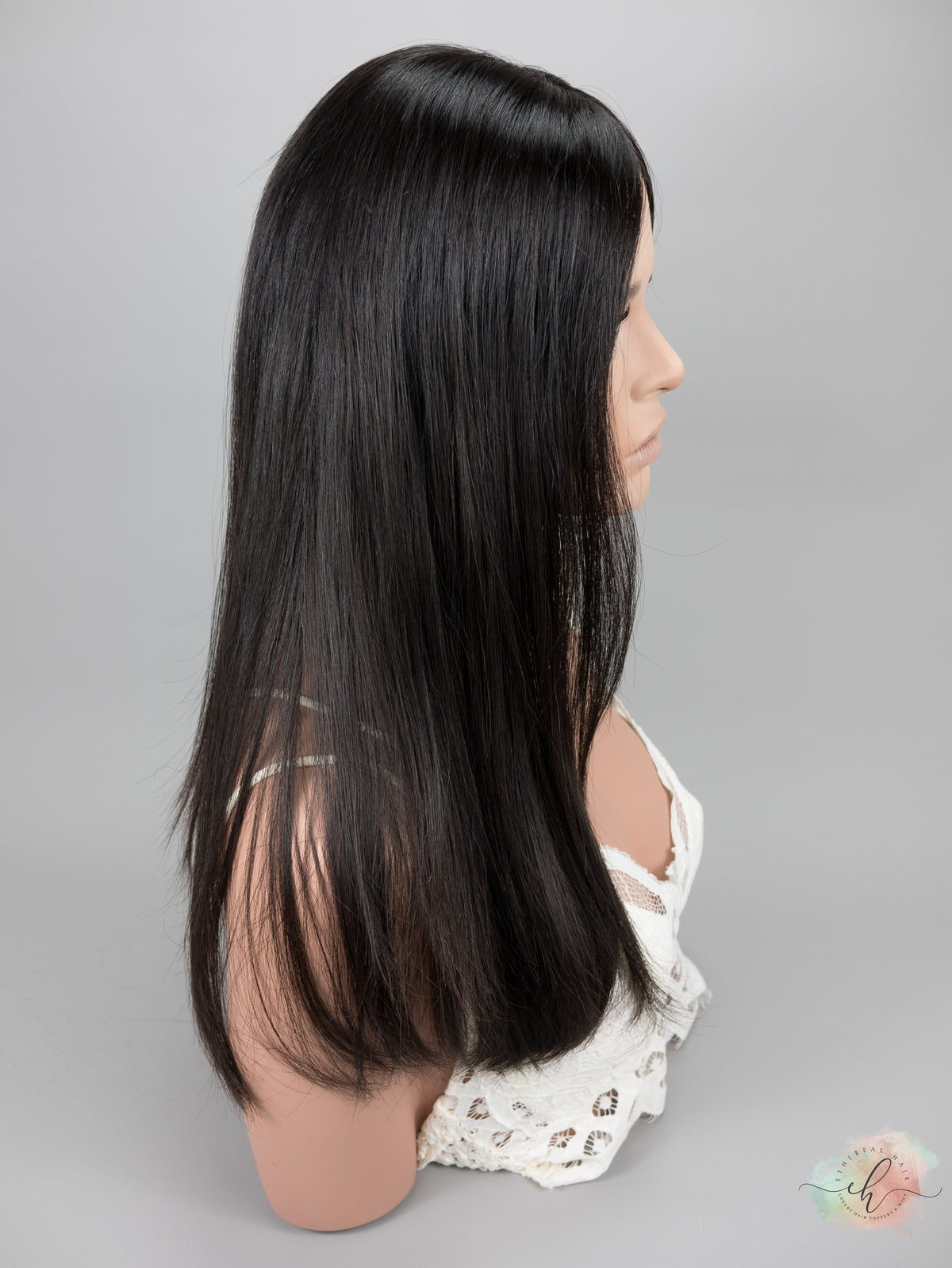 “RHIANNON" Premium Topper: Closed Lace Top, 8x8, 20-21"