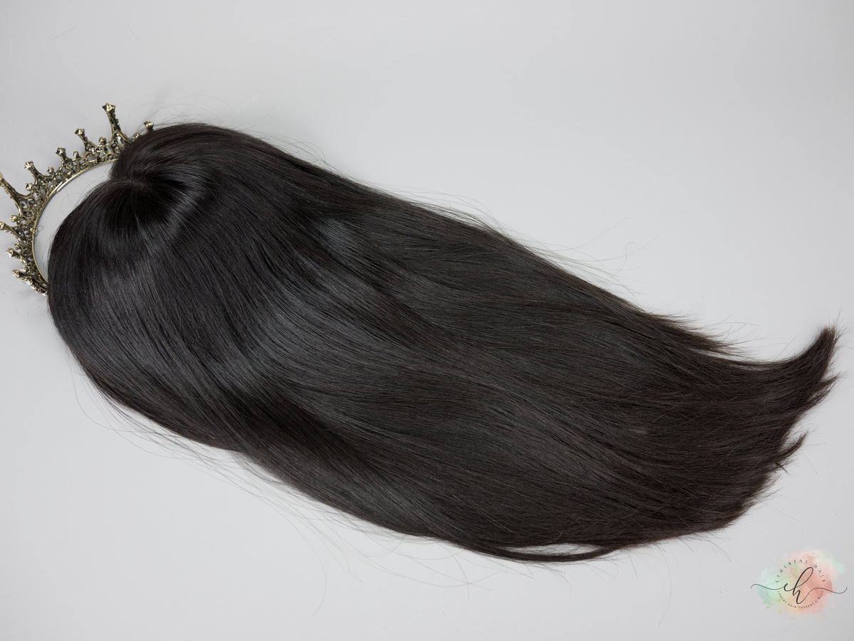 “RHIANNON" Premium Topper: Closed Lace Top, 8x8, 20-21"