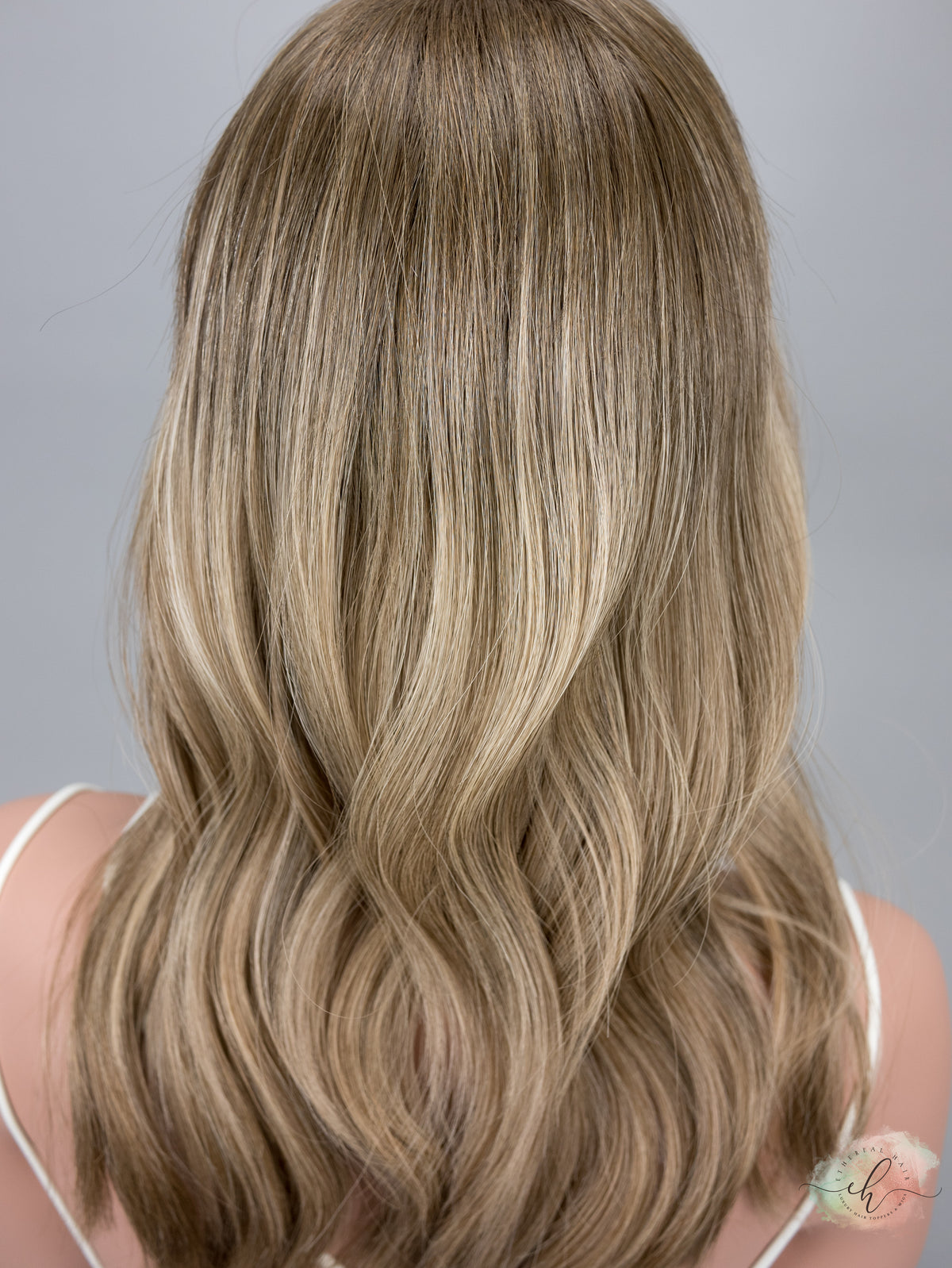 “SLOANE" Premium Topper: Closed Lace Top, 8x8, 16-17"