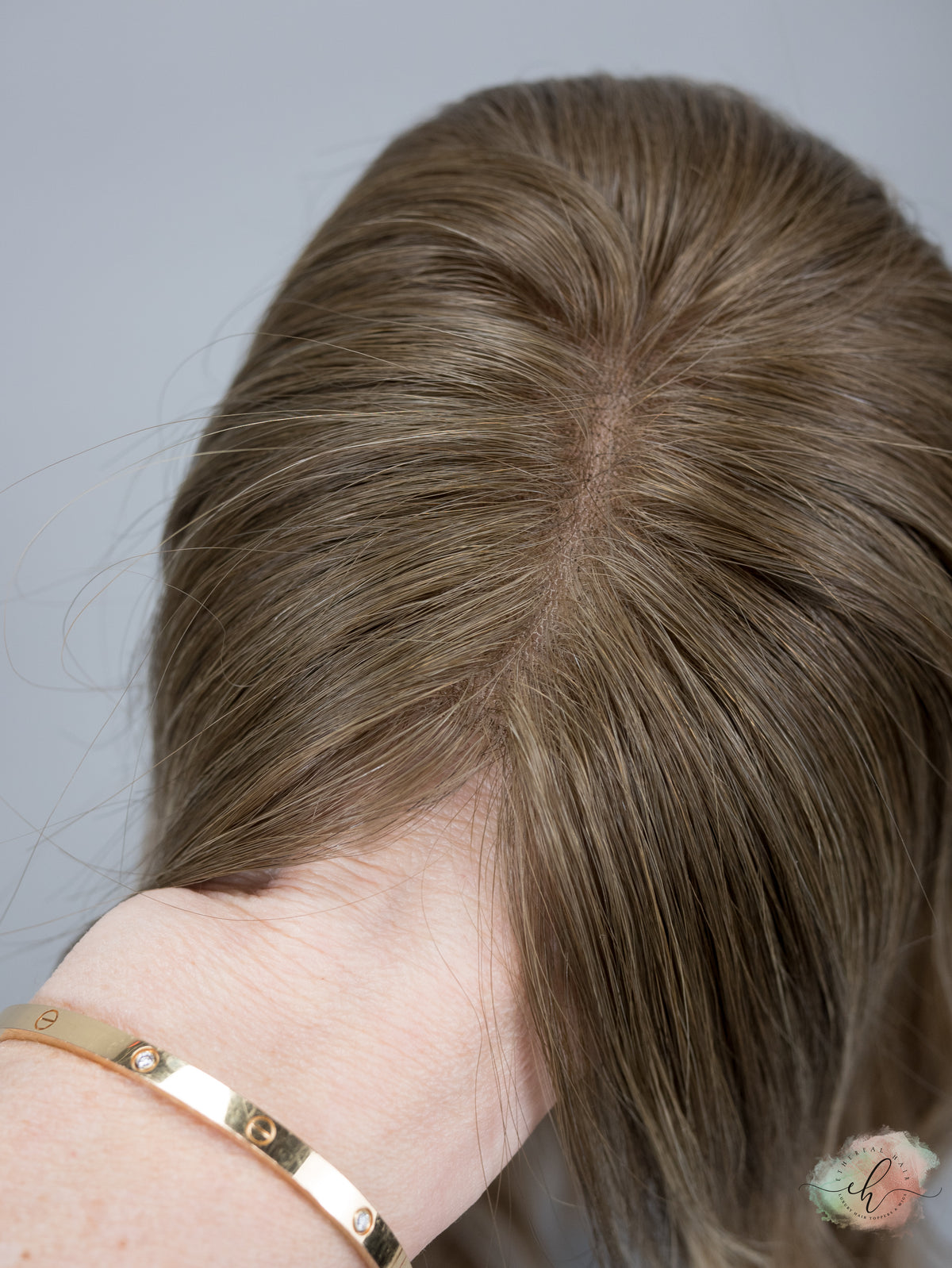 “SLOANE" Premium Topper: Closed Lace Top, 8x8, 16-17"