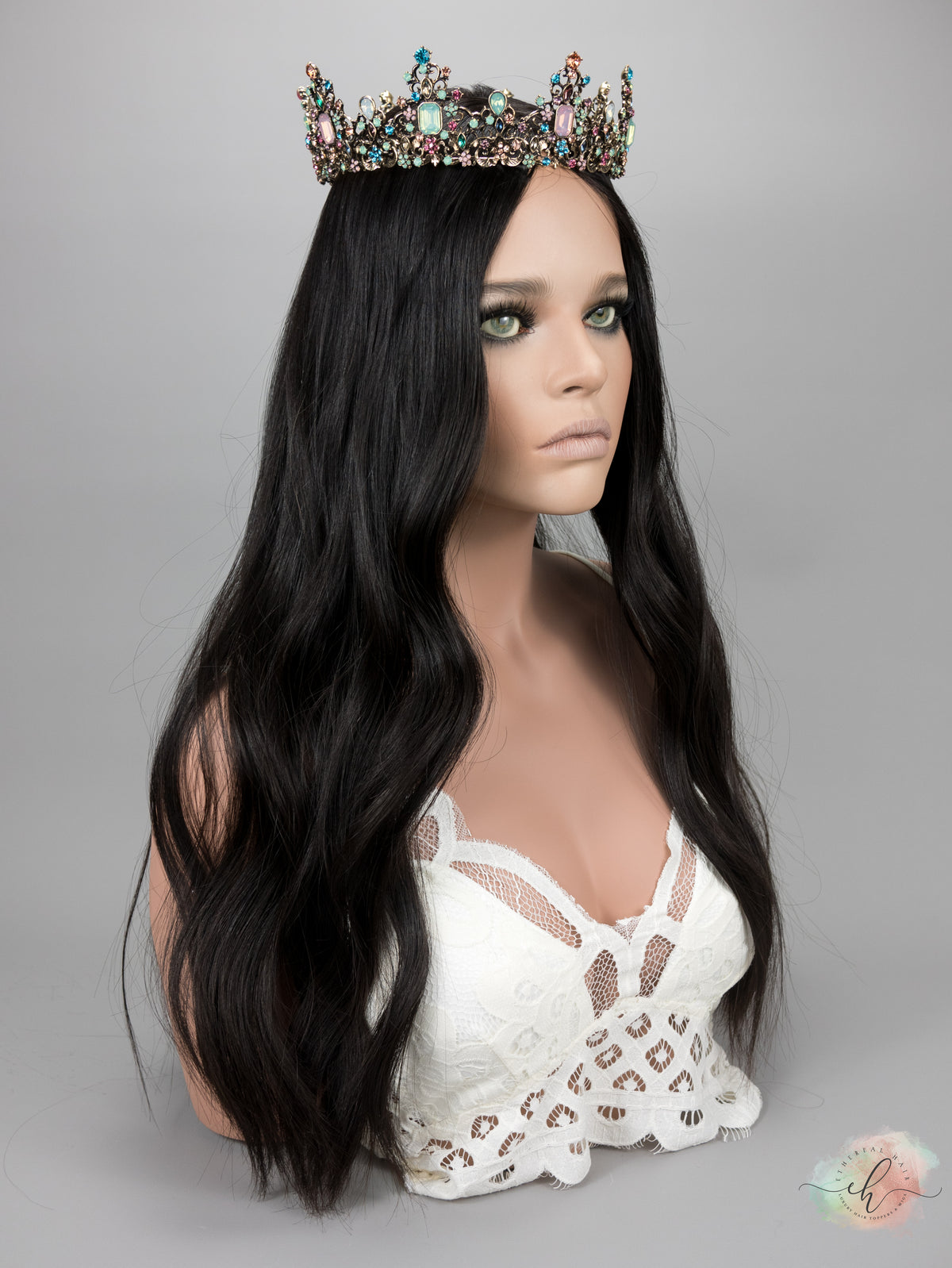 “RAVEN" Premium Topper: Silk Top, 9x9, 24-25", High Density