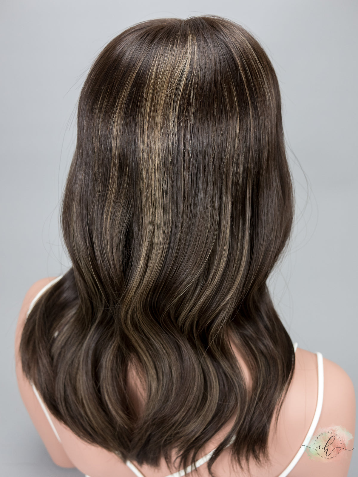 “NOLA" Premium Topper: Closed Lace Top, 7x7, 17-18"