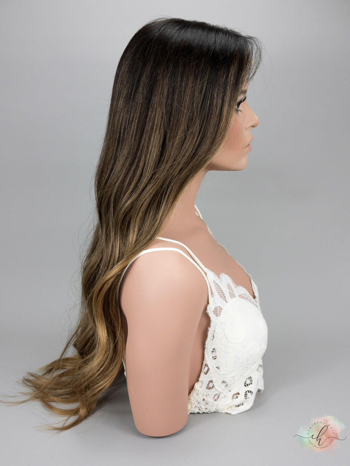 SAMPLE SALE “SEDONA" Essentials Wig: Lace Top, Sz. M, 28-29"