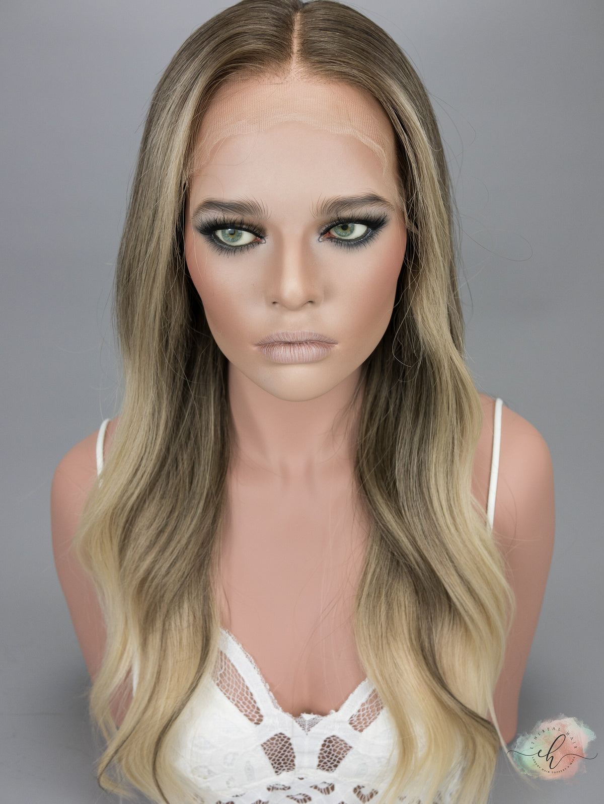 SAMPLE SALE “AMALFI" Essentials Wig: Lace Top, Sz. XS, 25-26"