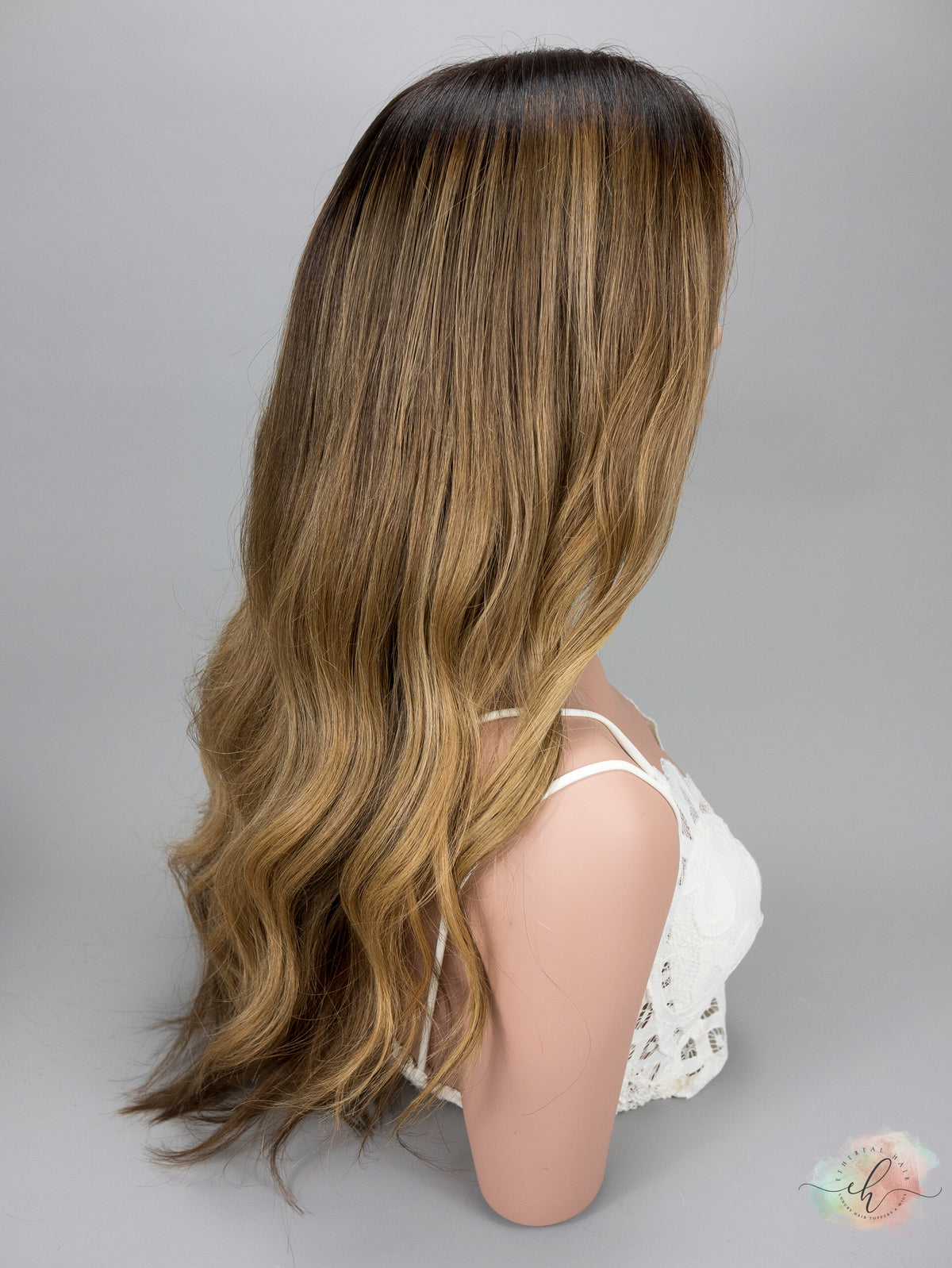 SAMPLE SALE “CHARLESTON" Essentials Wig: Lace Top, Sz. M, 26"