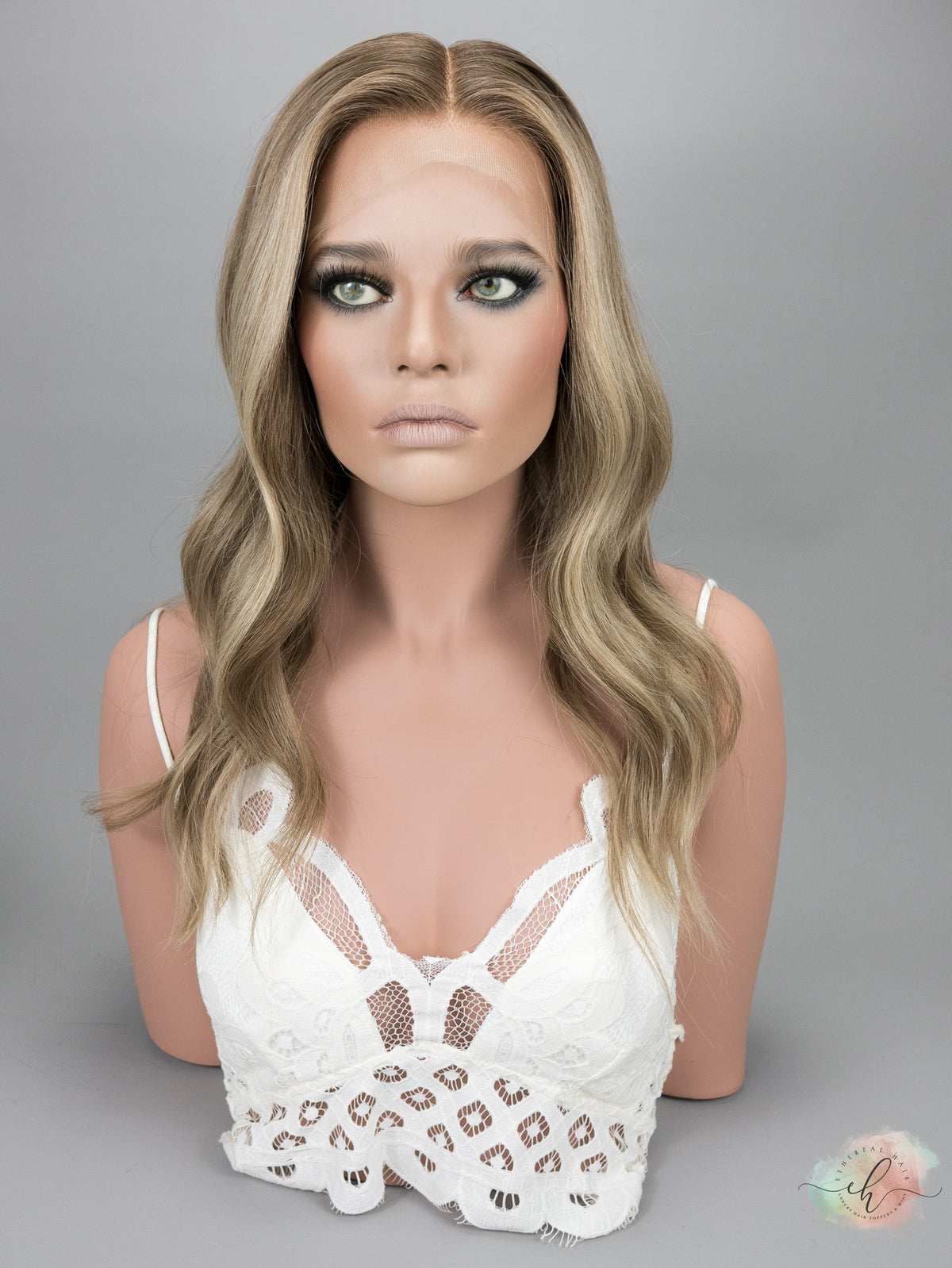 SAMPLE SALE “MELBOURNE" Essentials Wig: Lace Top, Sz. S, 21"