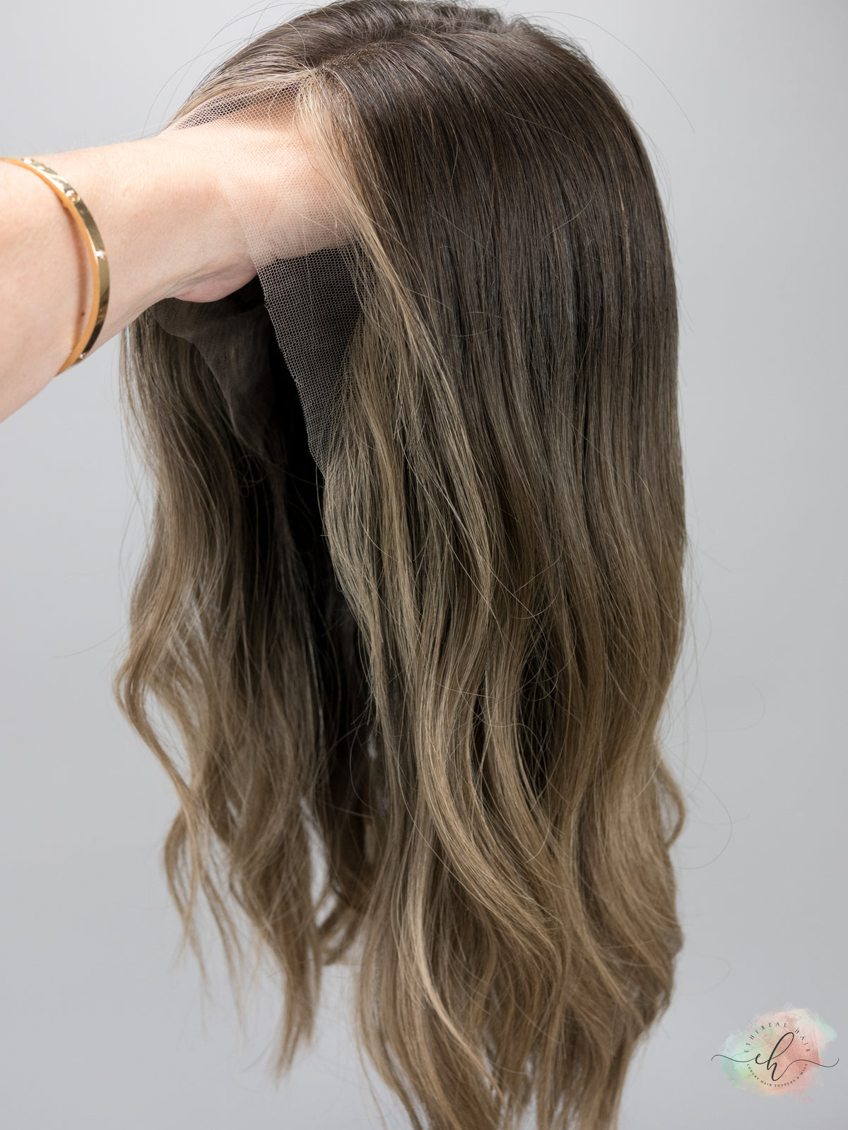 “TIANA" Premium Wig: Lace Top, Sz. S, 18-19"