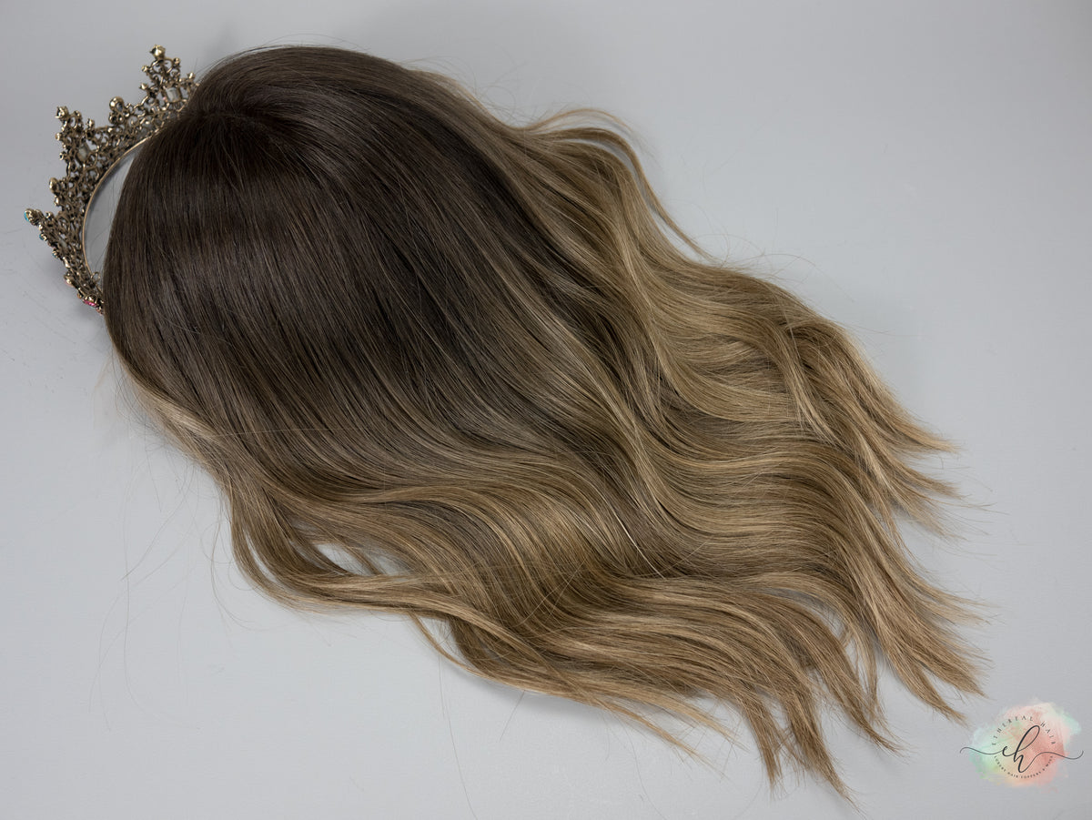 “TIANA" Premium Wig: Lace Top, Sz. S, 18-19"