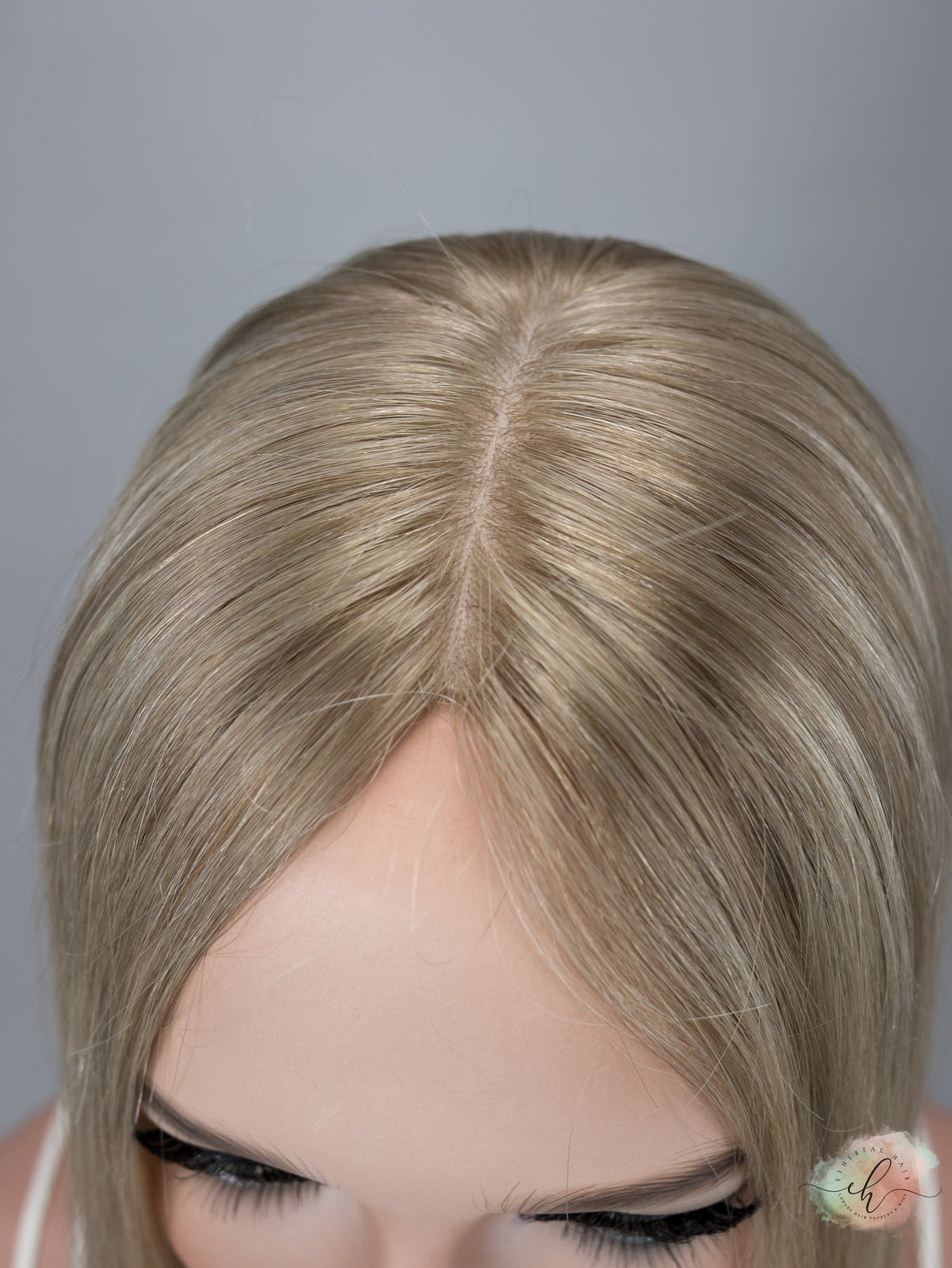 NEW CAP DESIGN “DARLENE" Premium Topper: UltraLite Silk Top, 8x8, 16"
