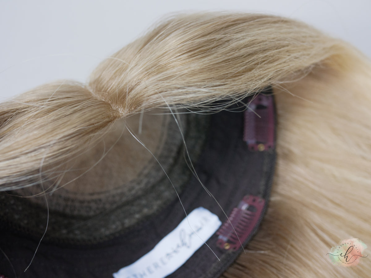 NEW CAP DESIGN “DARLENE" Premium Topper: UltraLite Silk Top, 8x8, 16"
