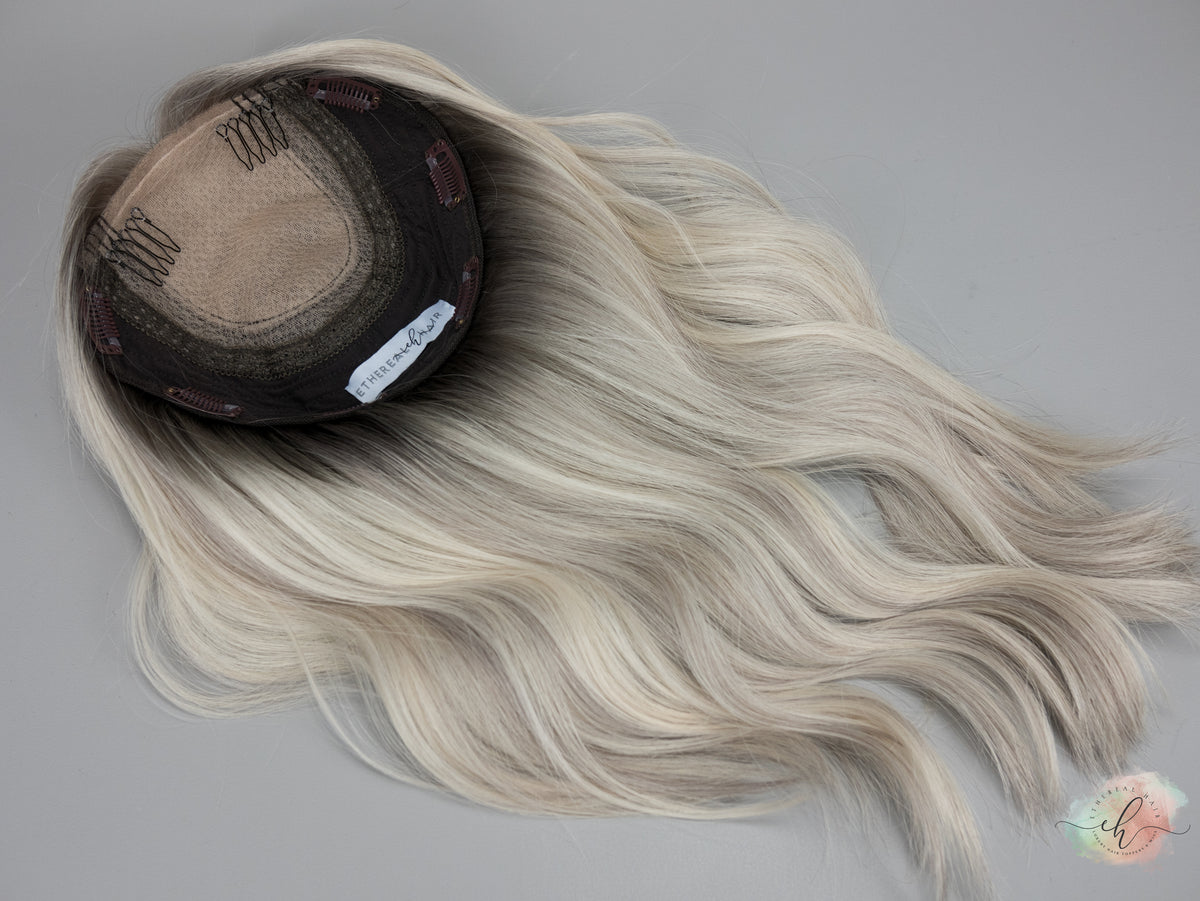 NEW CAP DESIGN “RIVER" Premium Topper: UltraLite Silk Top, 8x8, 18"