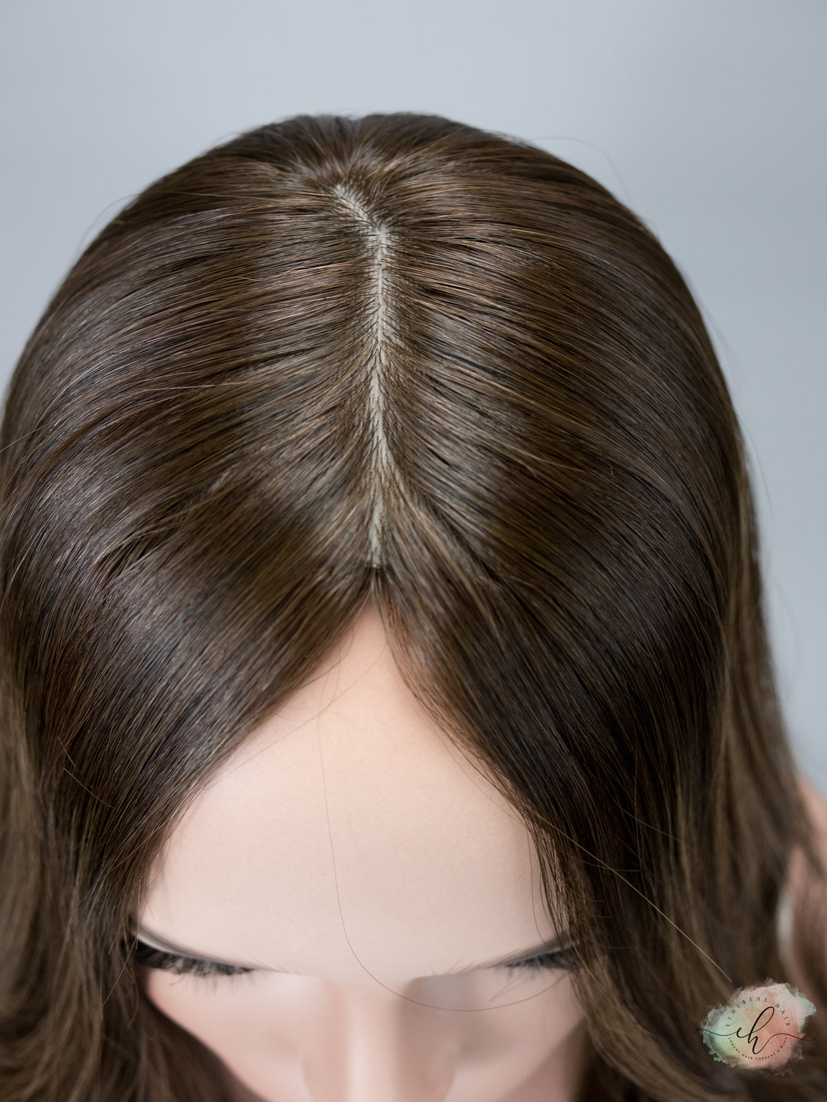 “LUNA BALAYAGE" Premium Topper: Silk Top, 8x8, 21-22"