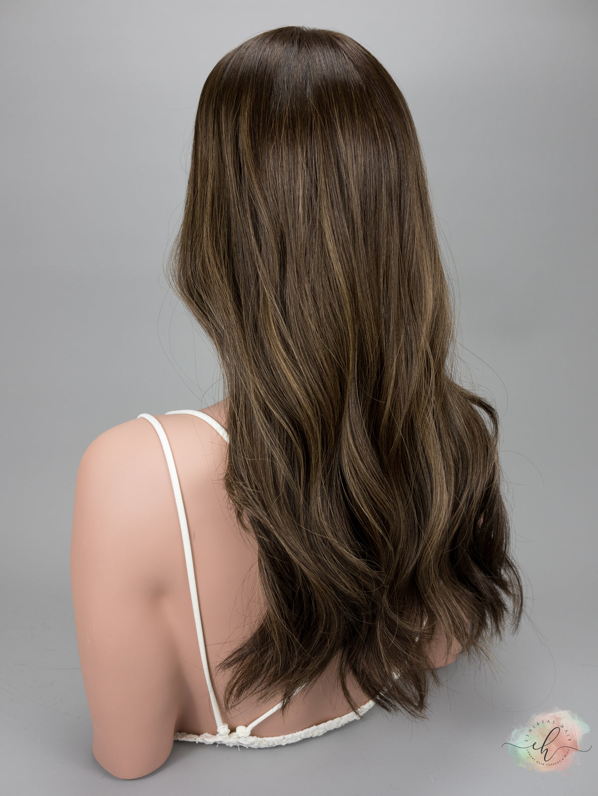 “LUNA BALAYAGE" Premium Topper: Silk Top, 8x8, 21-22"