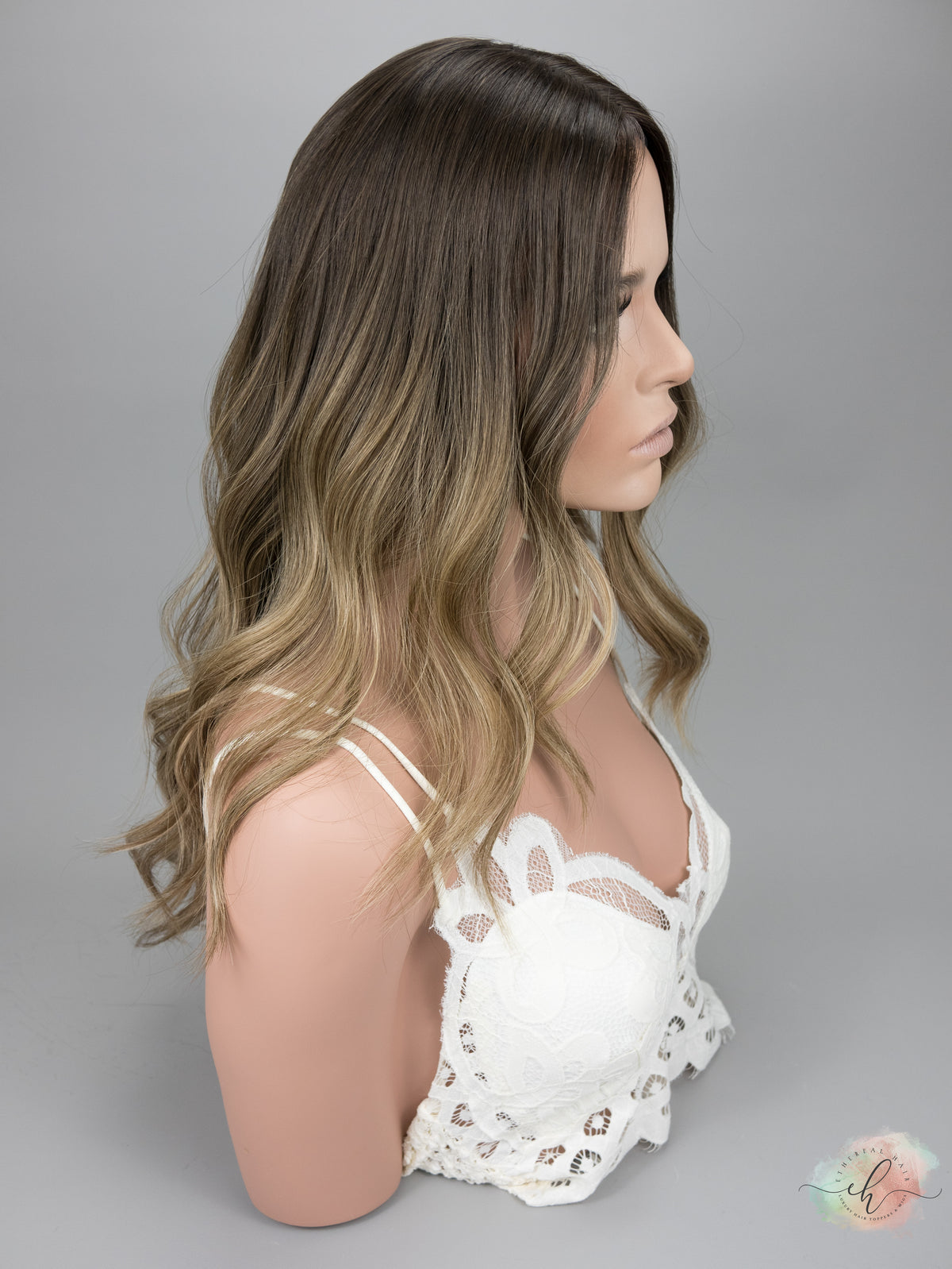 “TIANA" Premium Topper: Silk Top, 9x9, 23"