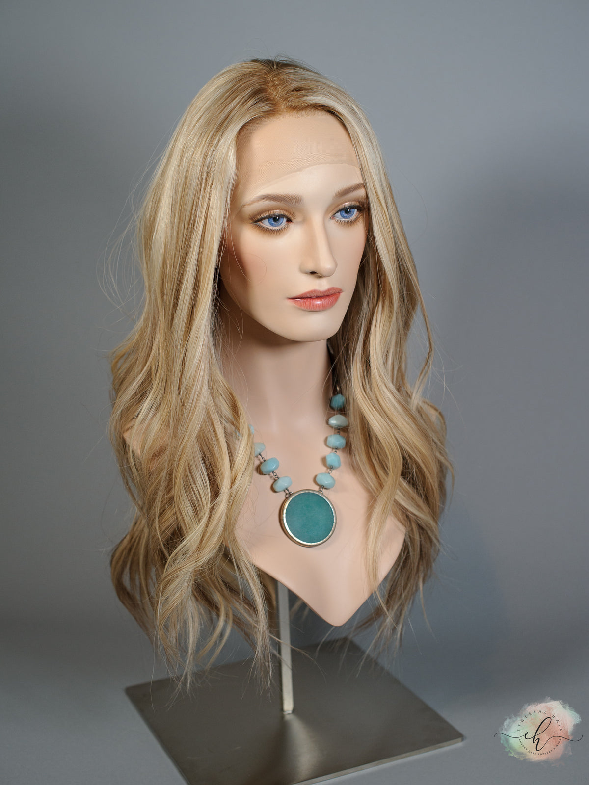 &quot;EVA&quot; Premium Wig: Lace Top, Sz. M, 26&quot;
