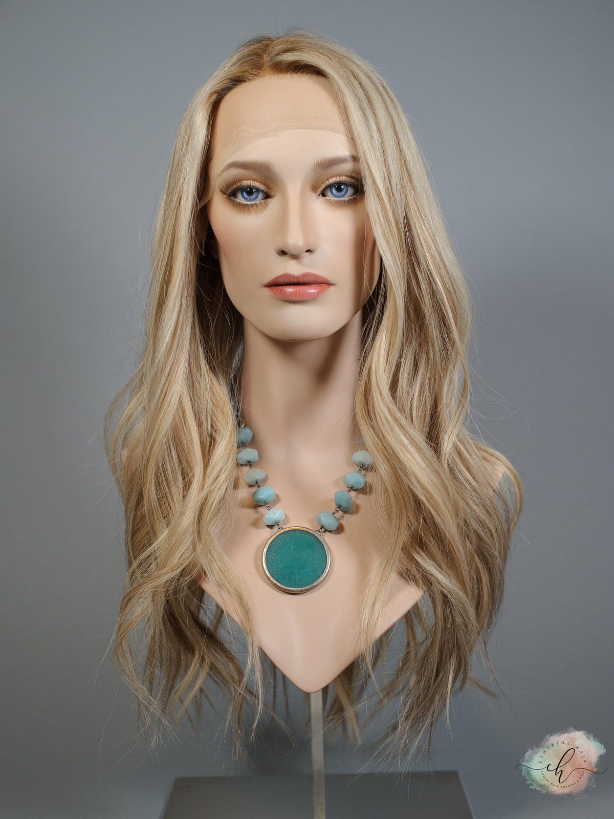 &quot;EVA&quot; Premium Wig: Lace Top, Sz. M, 26&quot;