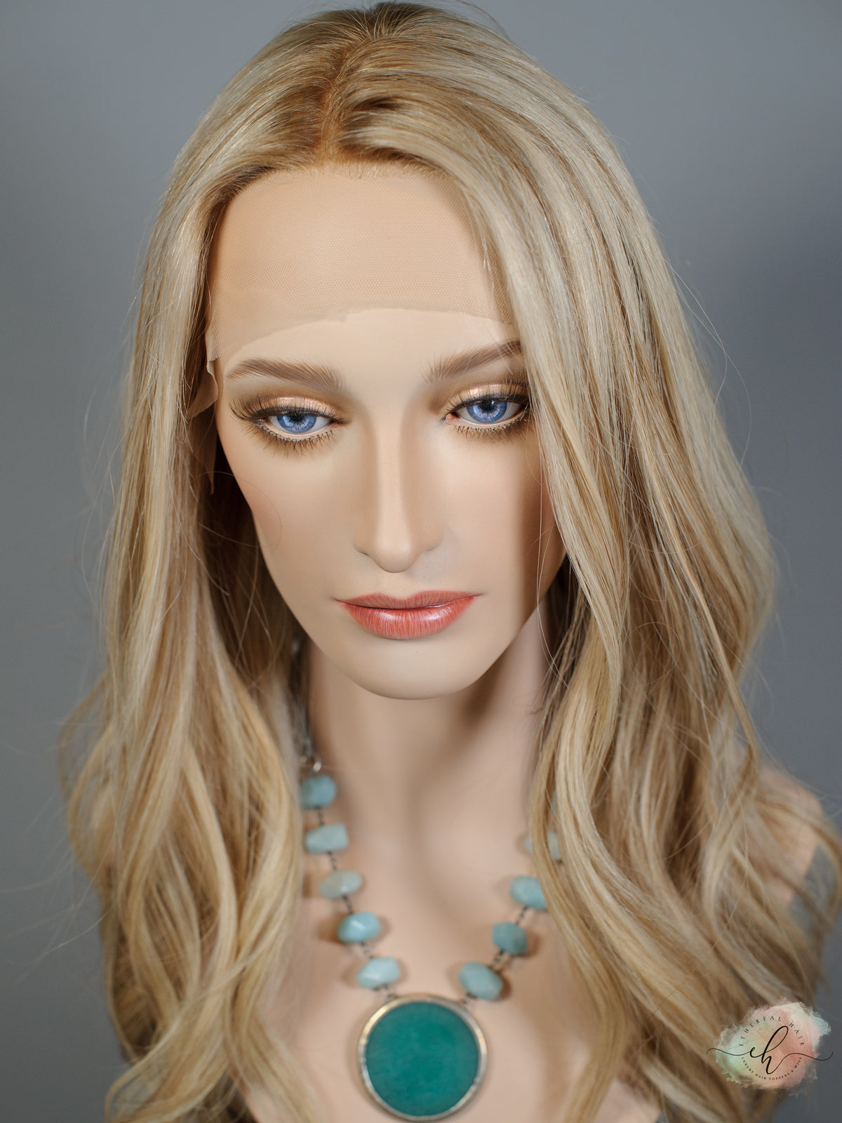&quot;EVA&quot; Premium Wig: Lace Top, Sz. M, 26&quot;