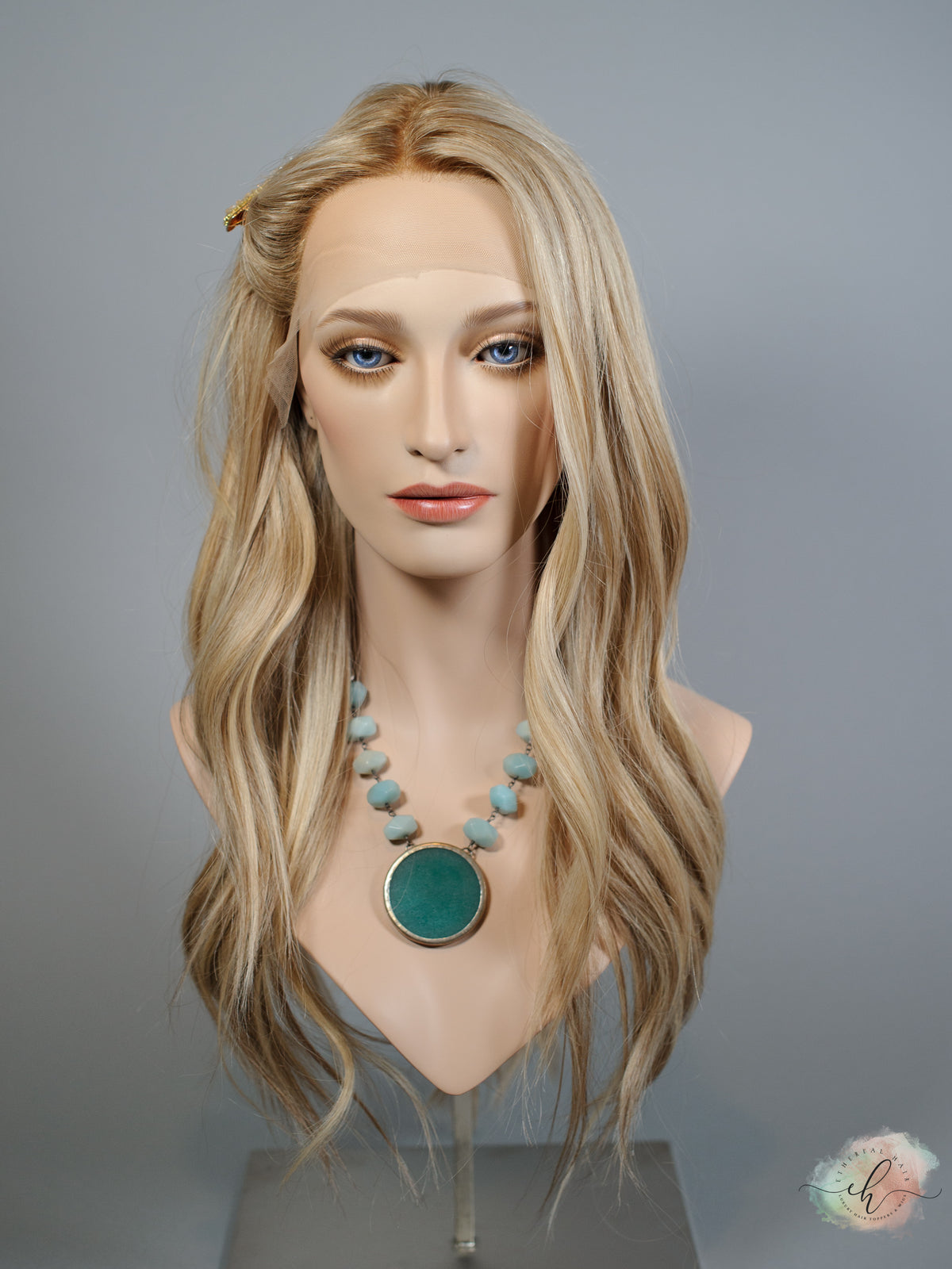 &quot;EVA&quot; Premium Wig: Lace Top, Sz. M, 26&quot;