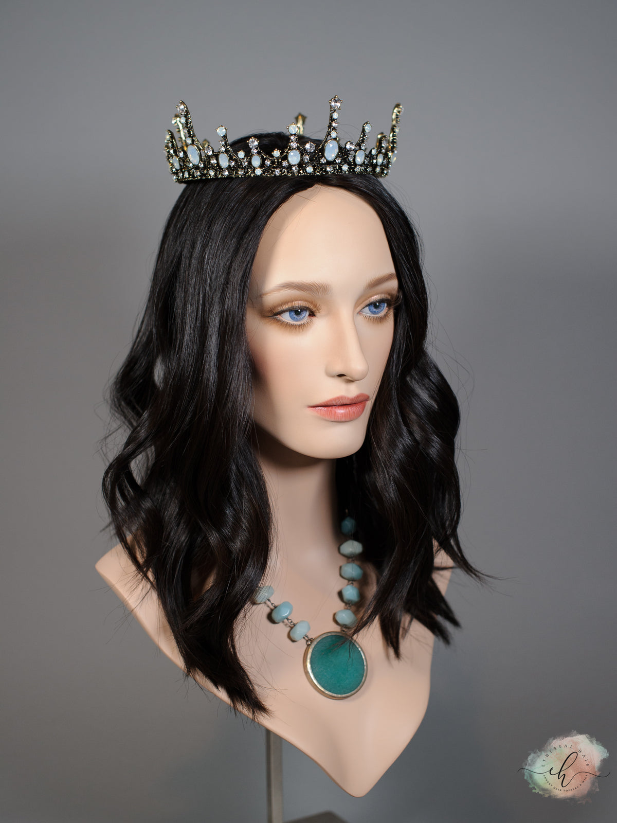 "RAVEN" Premium Topper: Silk Top, 9x9, 18-19"