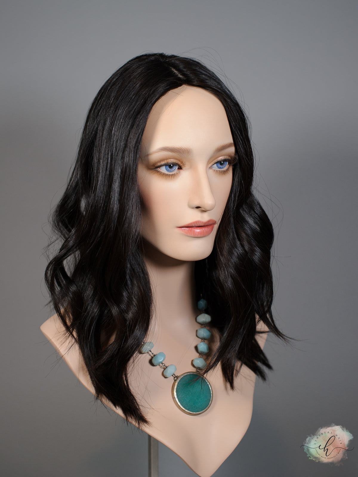 "RAVEN" Premium Topper: Silk Top, 9x9, 18-19"