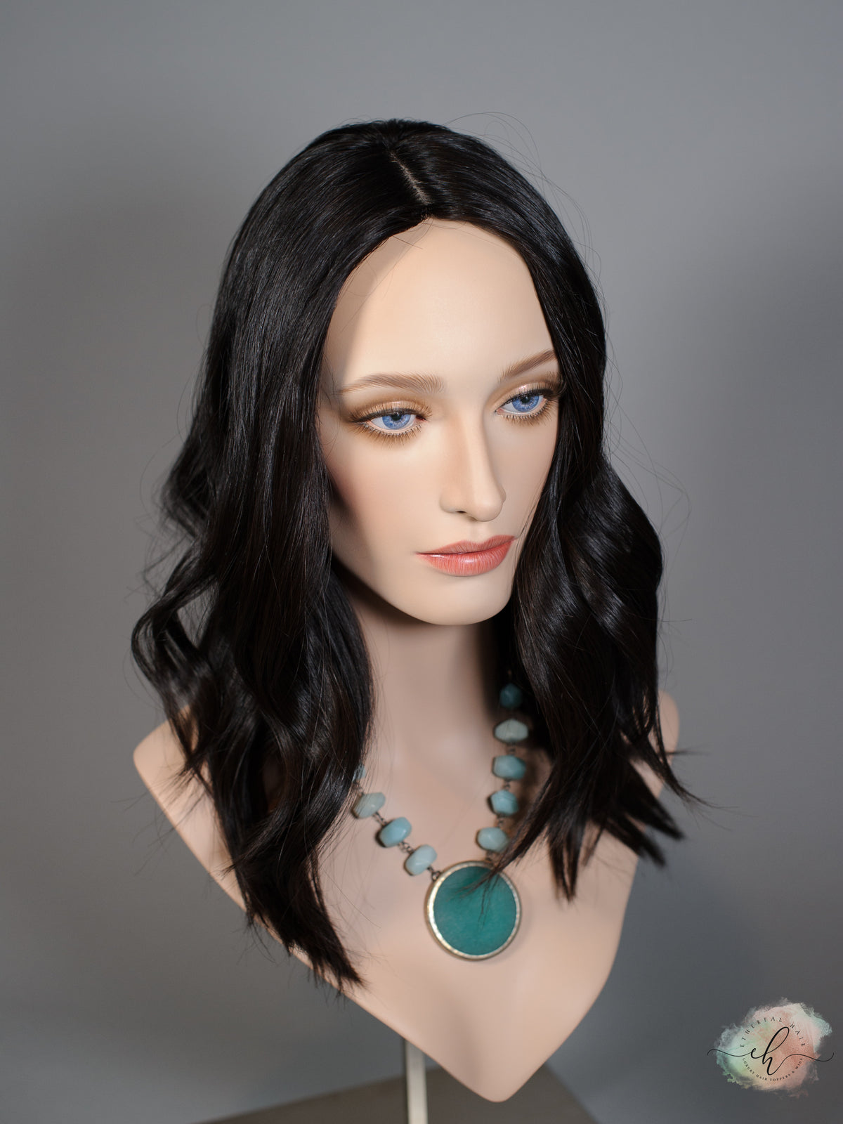 "RAVEN" Premium Topper: Silk Top, 9x9, 18-19"
