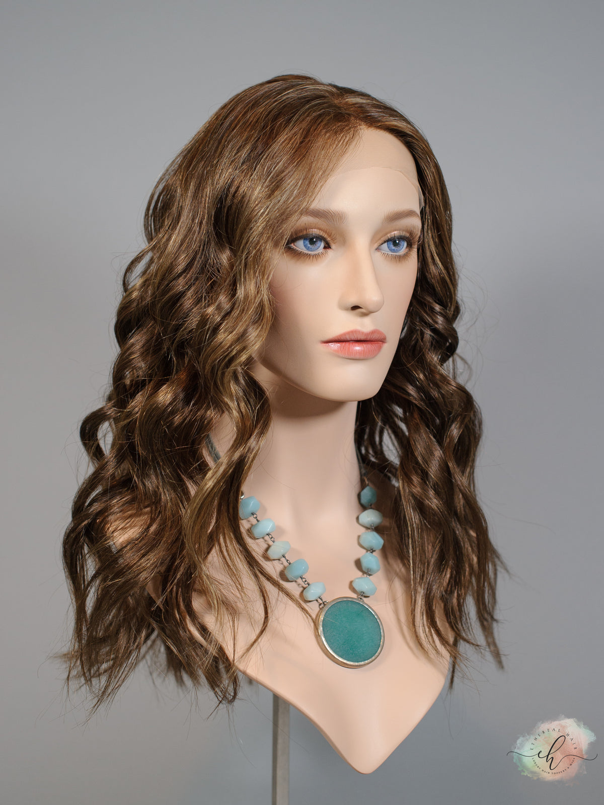 "WHAT IT TAKES" Exquisite Wig: Lace Top, Sz. S/M, 22"