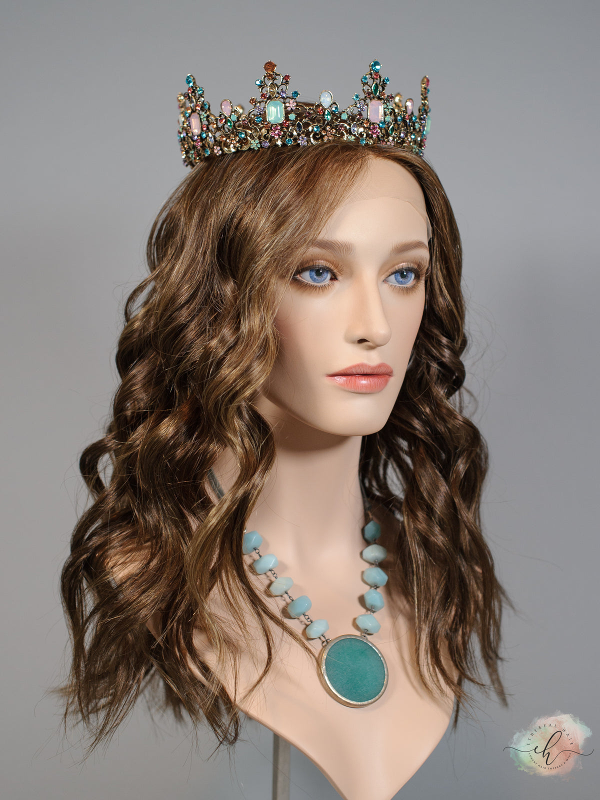 "WHAT IT TAKES" Exquisite Wig: Lace Top, Sz. S/M, 22"